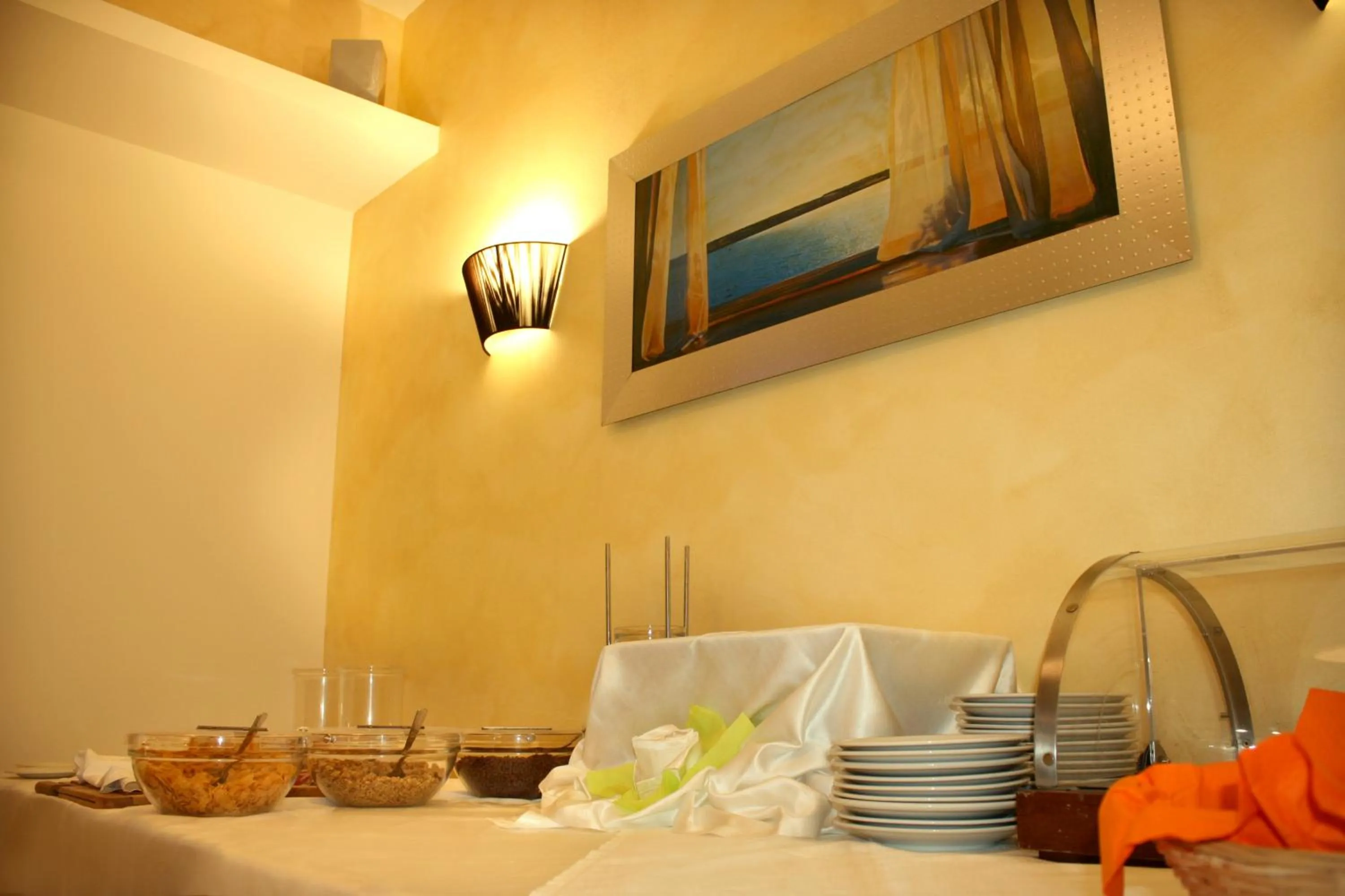 Buffet breakfast in Hotel Villa Cibele