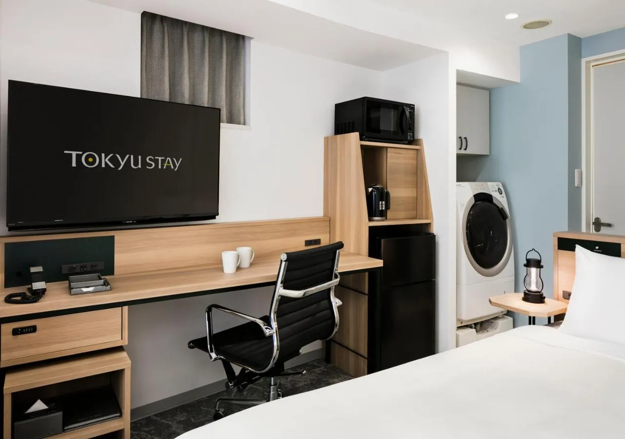 TV and multimedia, Bed in Tokyu Stay Shibuya Shin-Minamiguchi
