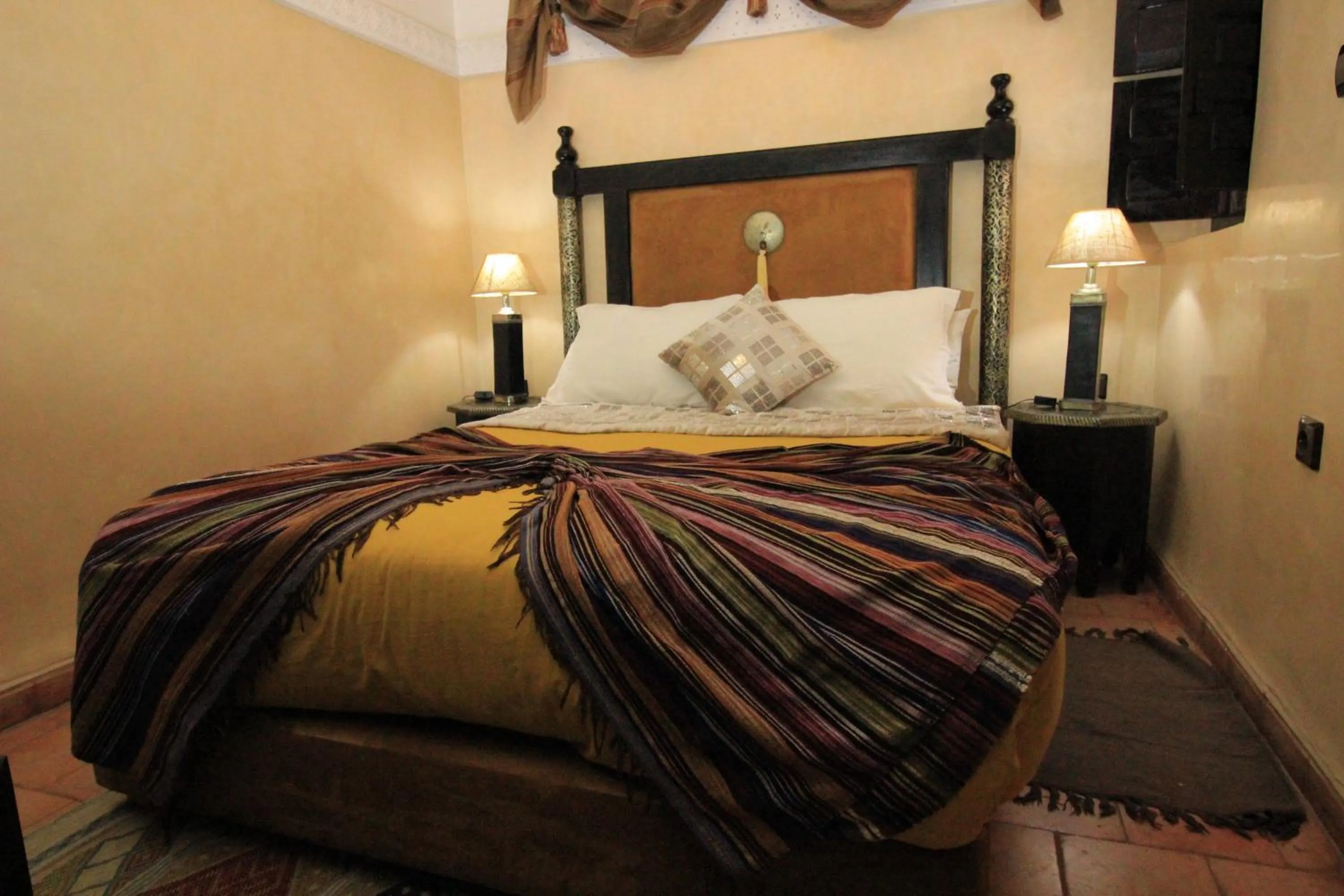 Bedroom, Bed in Riad Eloise