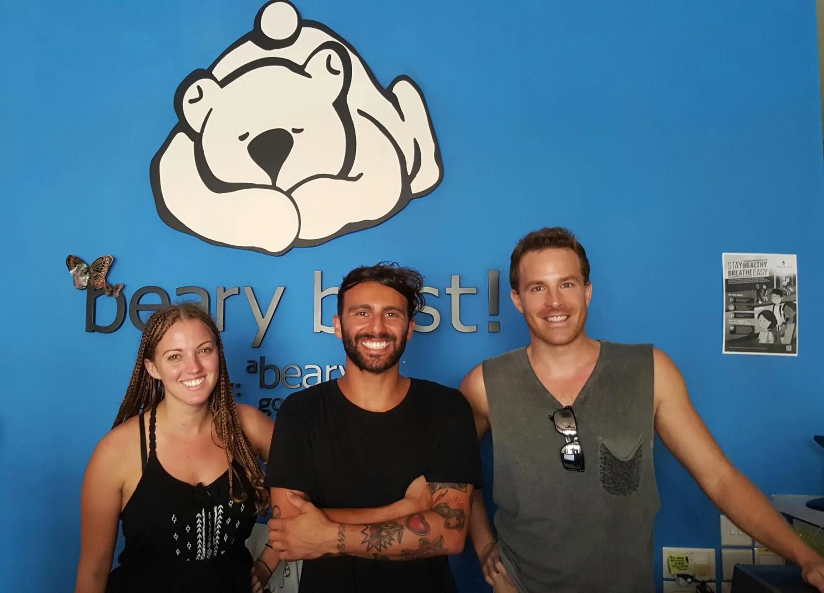 Property logo or sign in Beary Best! Hostel Chinatown