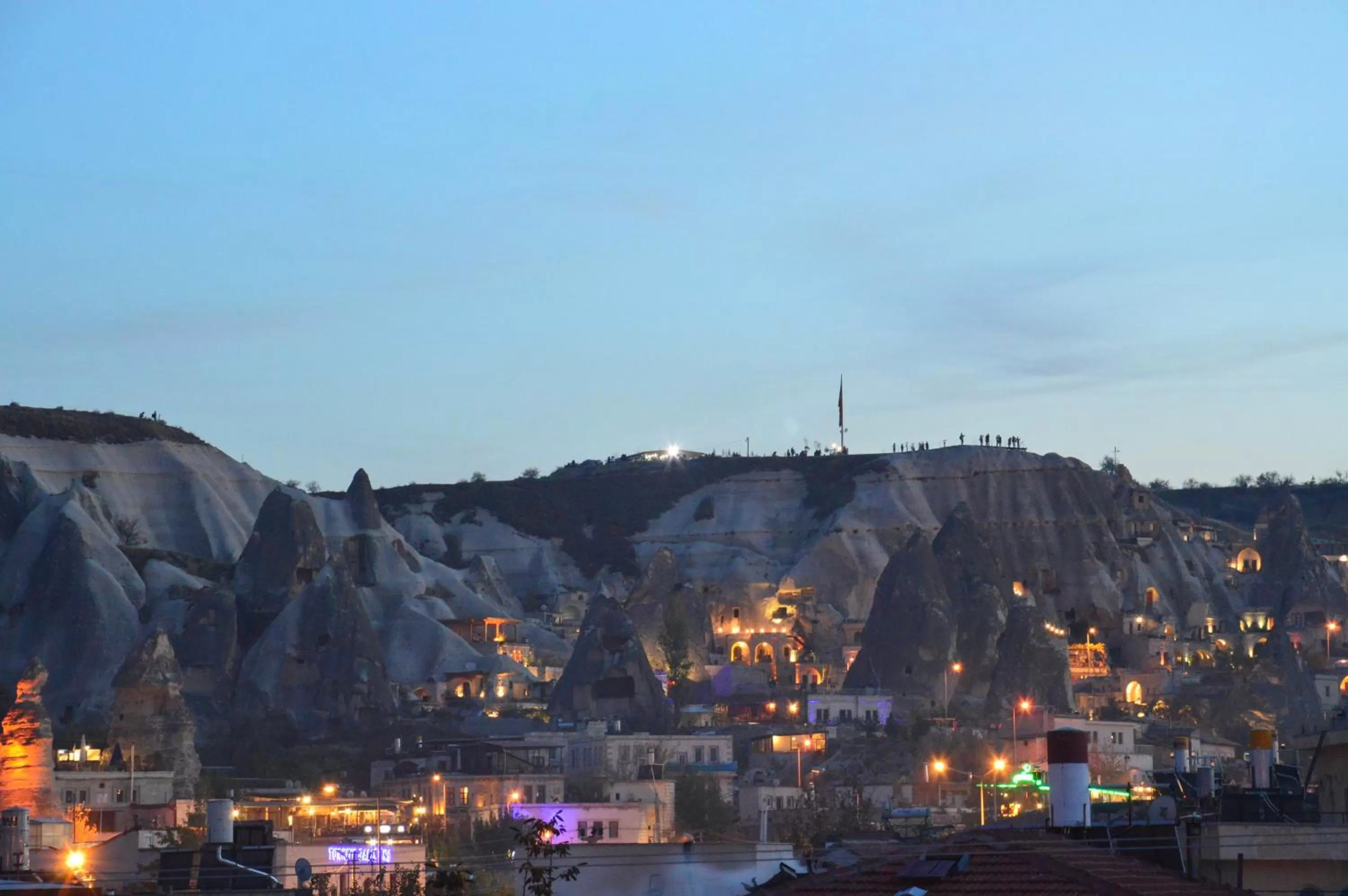Sunset in Cappadocia Elite Stone House