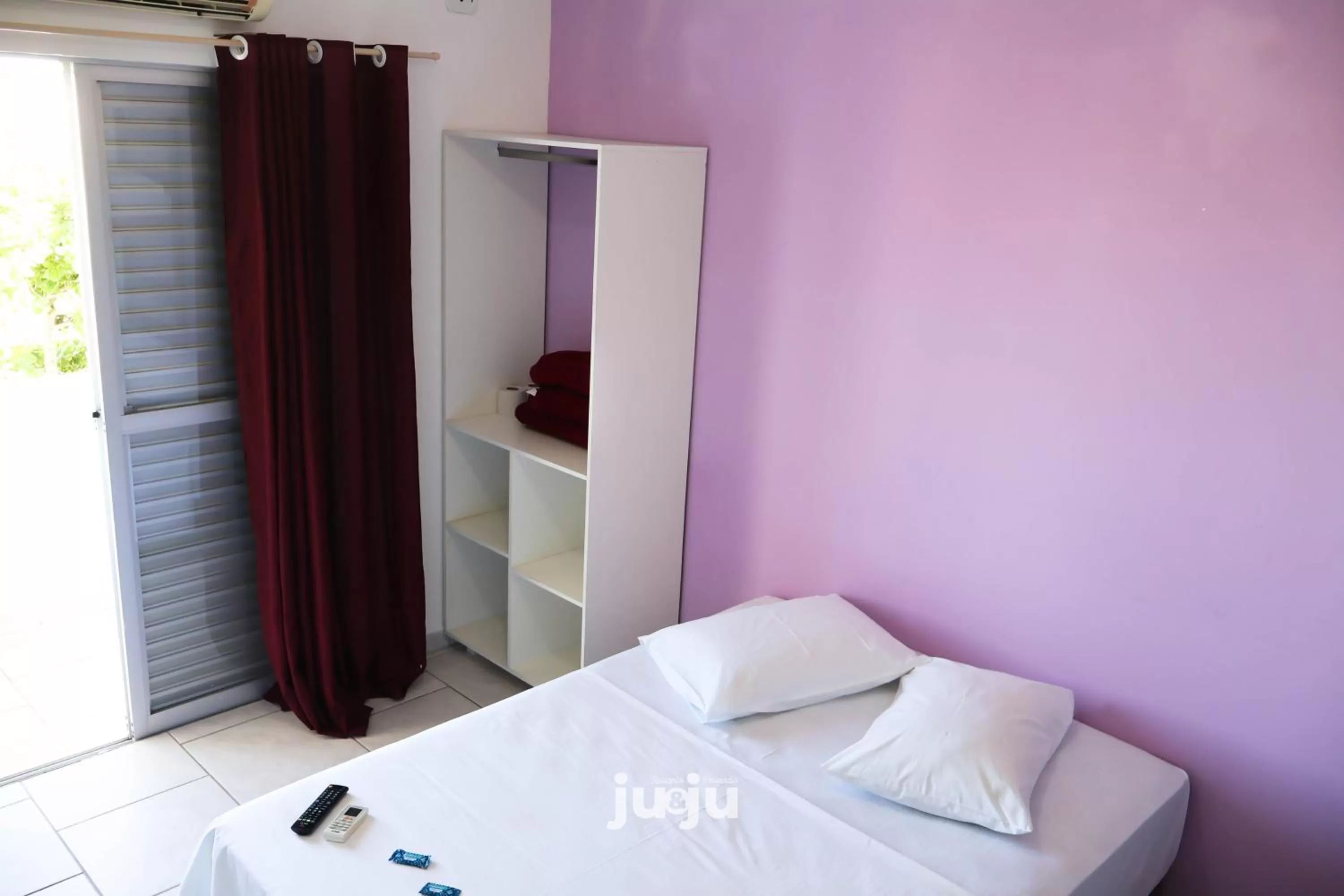 Bed in Pousada Ju&Ju à 400 mts DA PRAIA