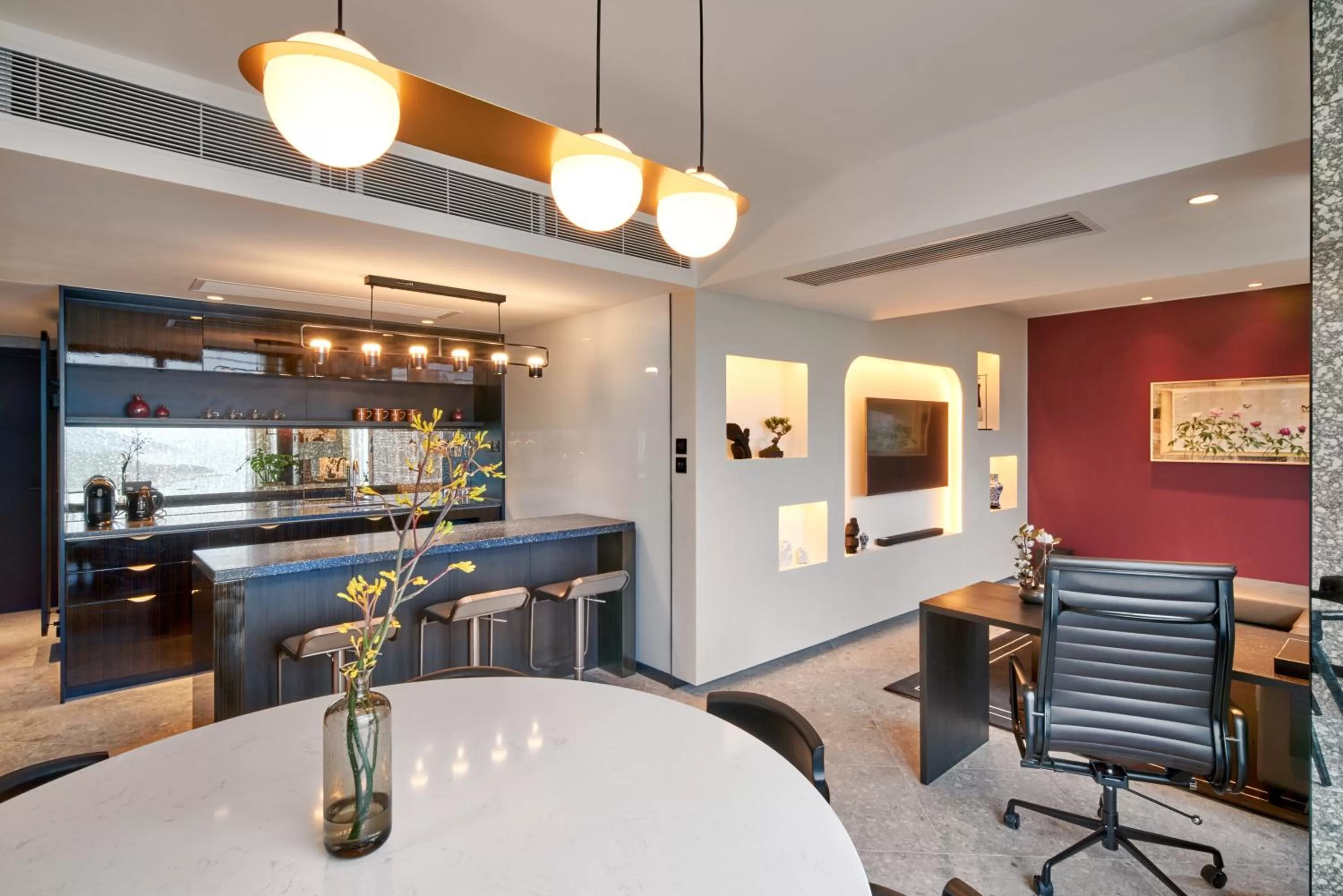 Living room in the Arca