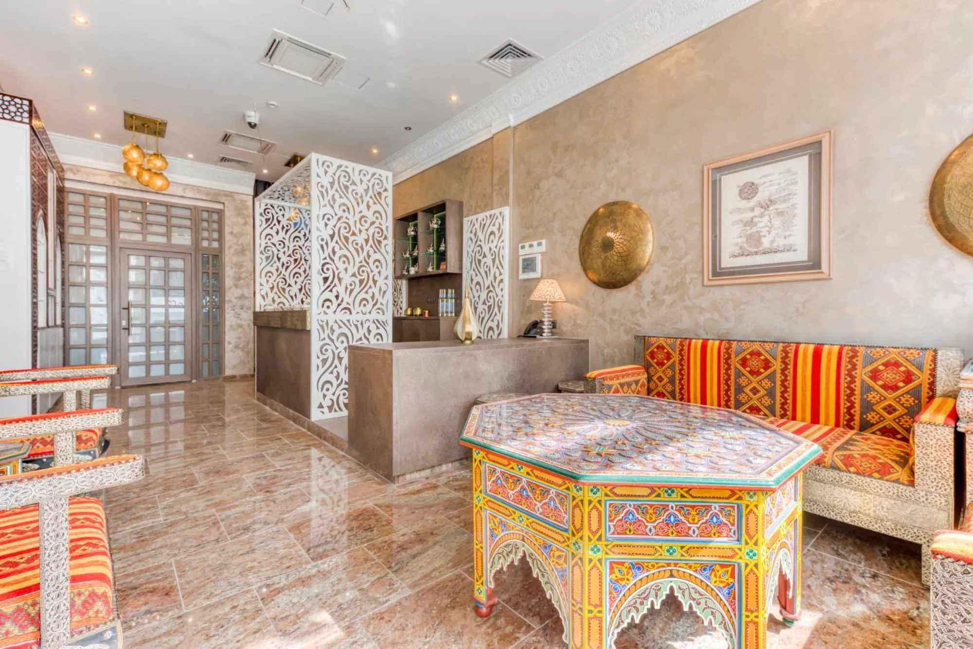 Lobby or reception in Ryad Mogador Liège
