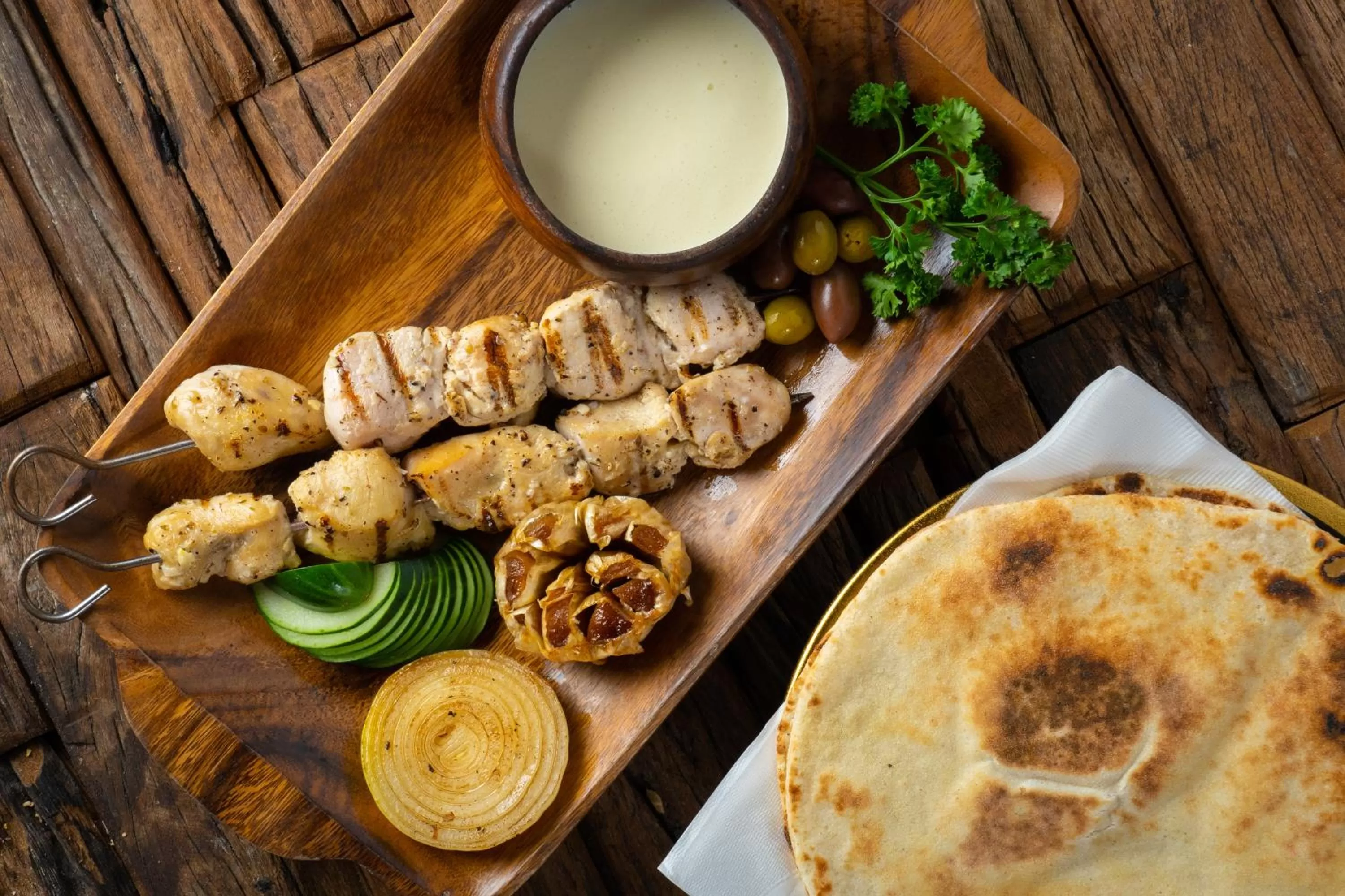 Food close-up in ABC Hotel