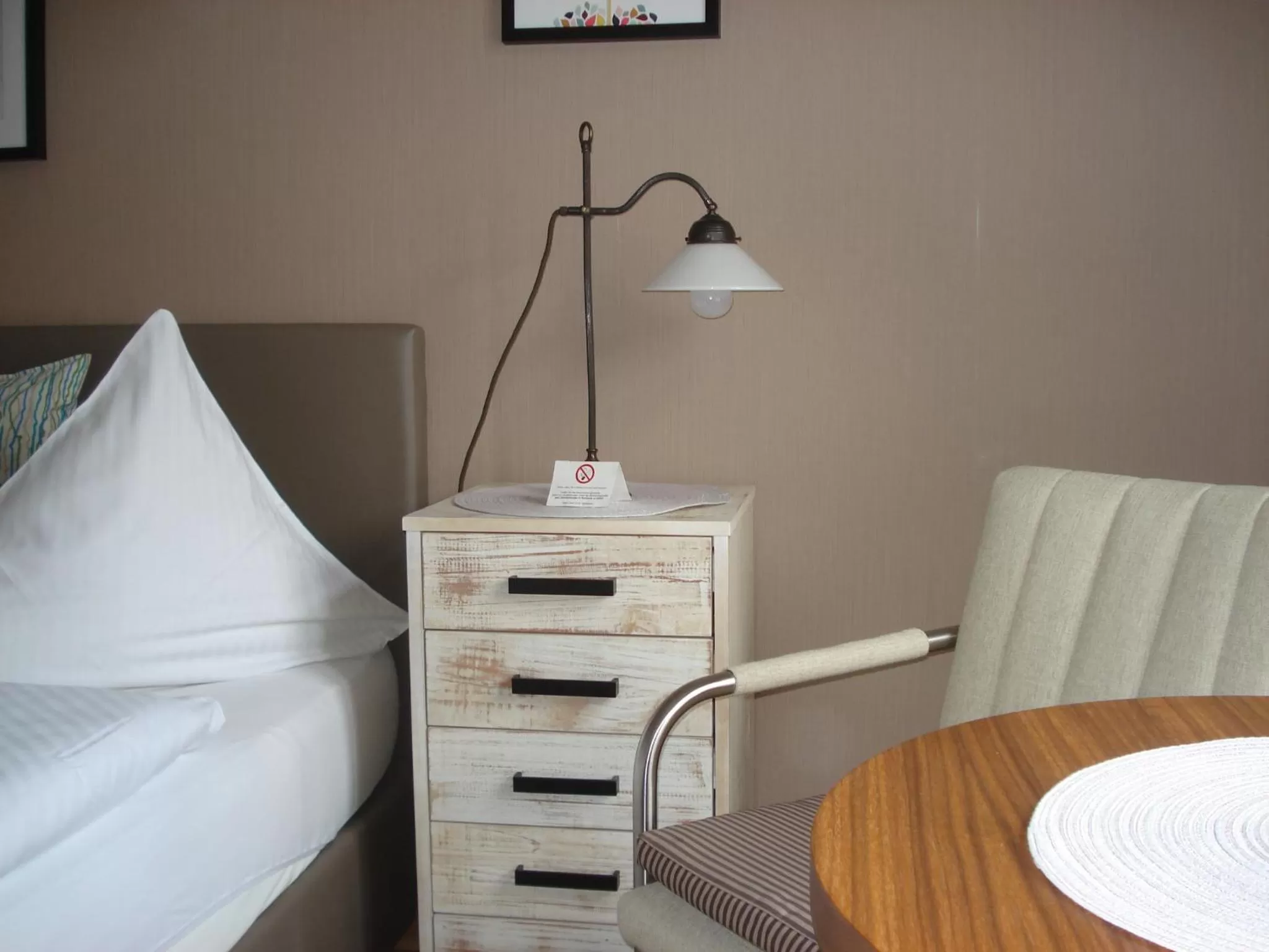 Seating area in Hotel Pension Zur Fährbrücke