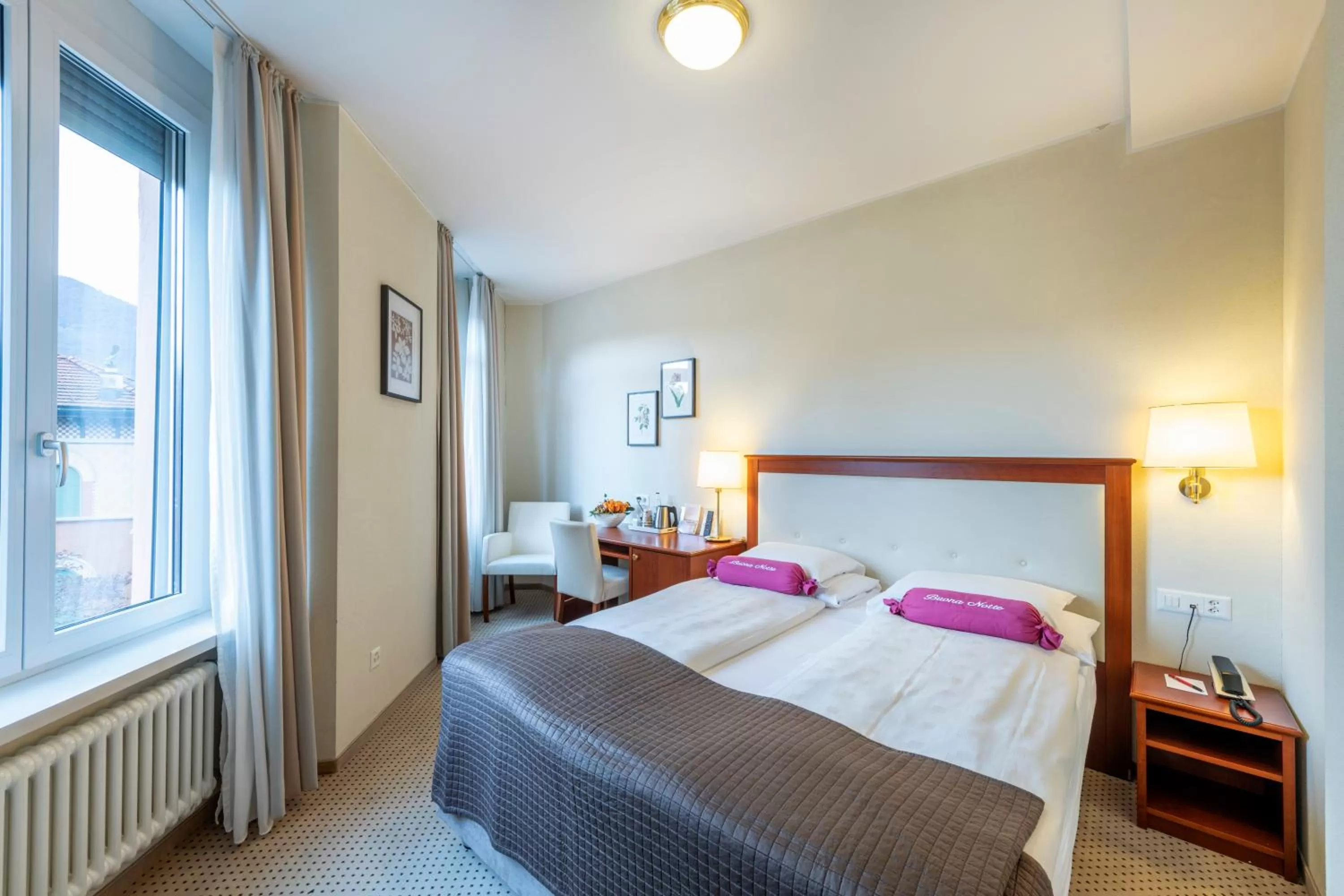 Bed in Hotel Federale