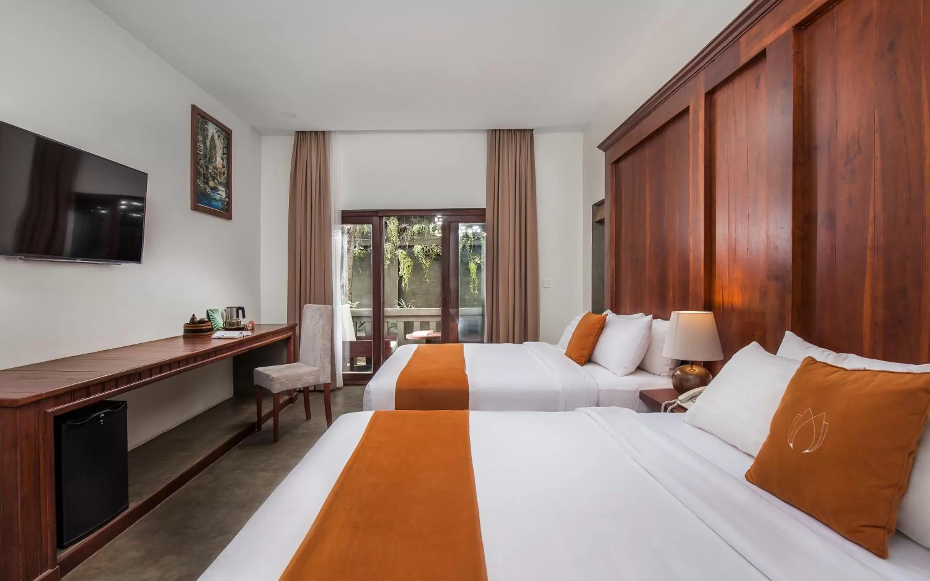 View (from property/room), Bed in Won Residence & Spa