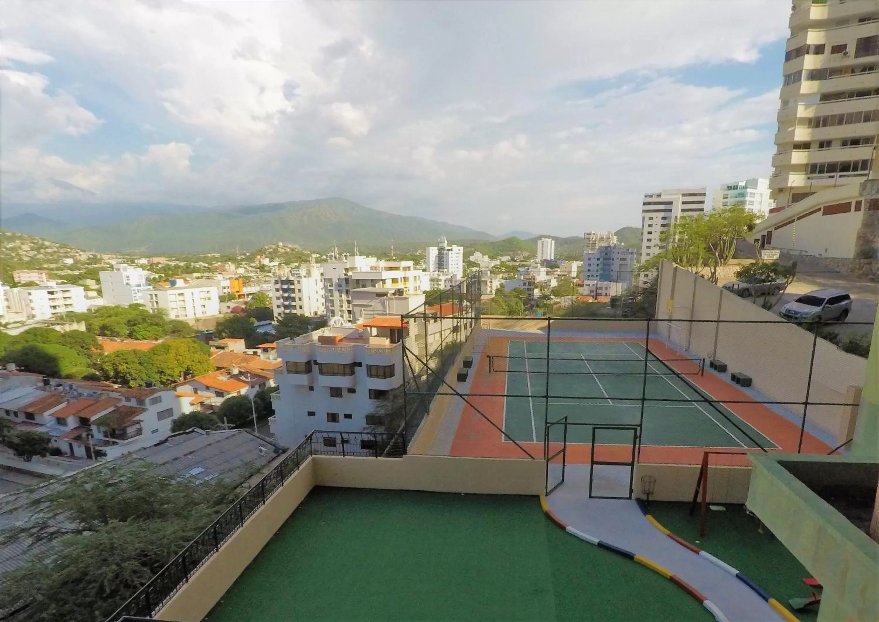 Fitness centre/facilities in Edificio El Peñon del Rodadero Apartamento Playa Rodadero