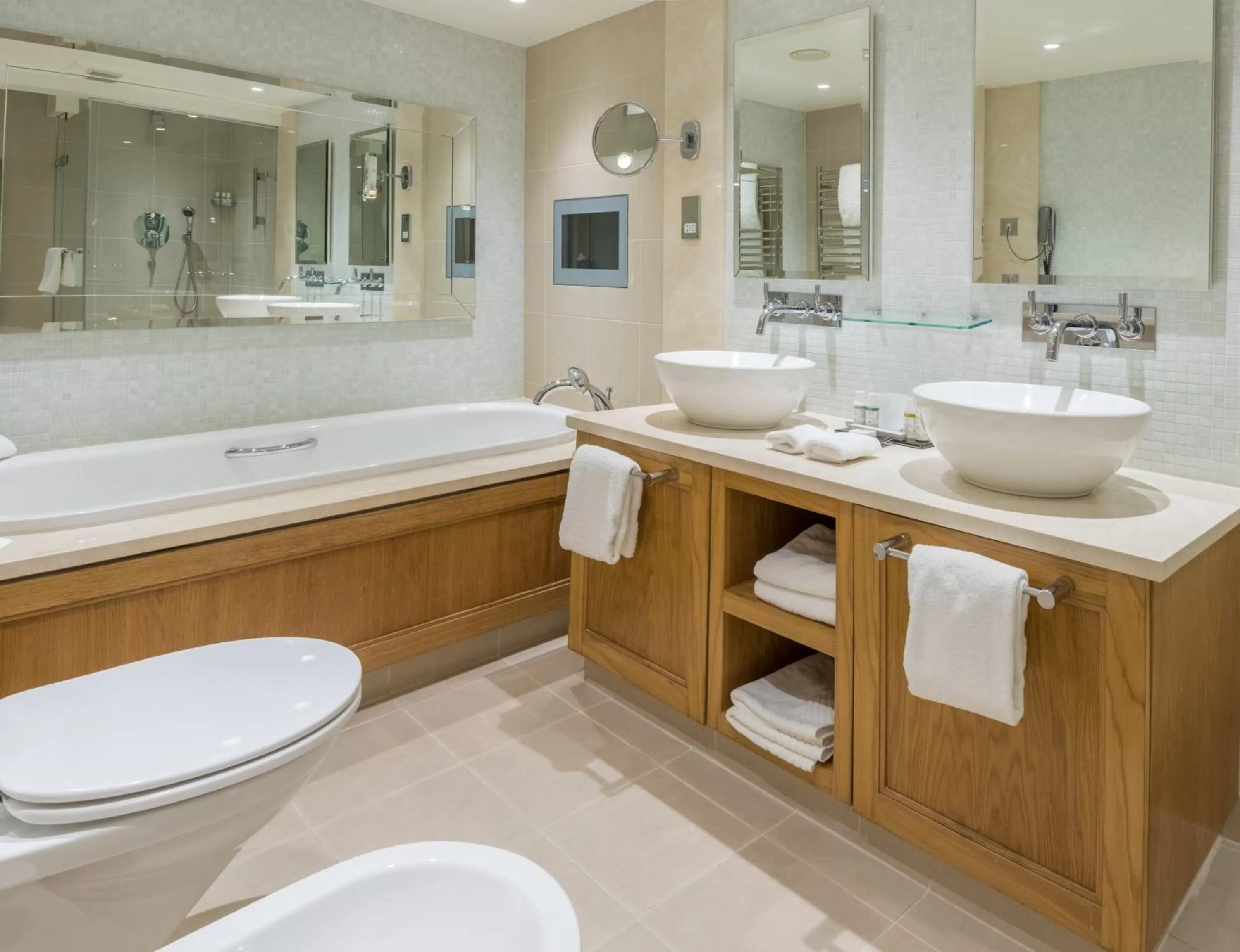 Bathroom in Chewton Glen Hotel - an Iconic Luxury Hotel