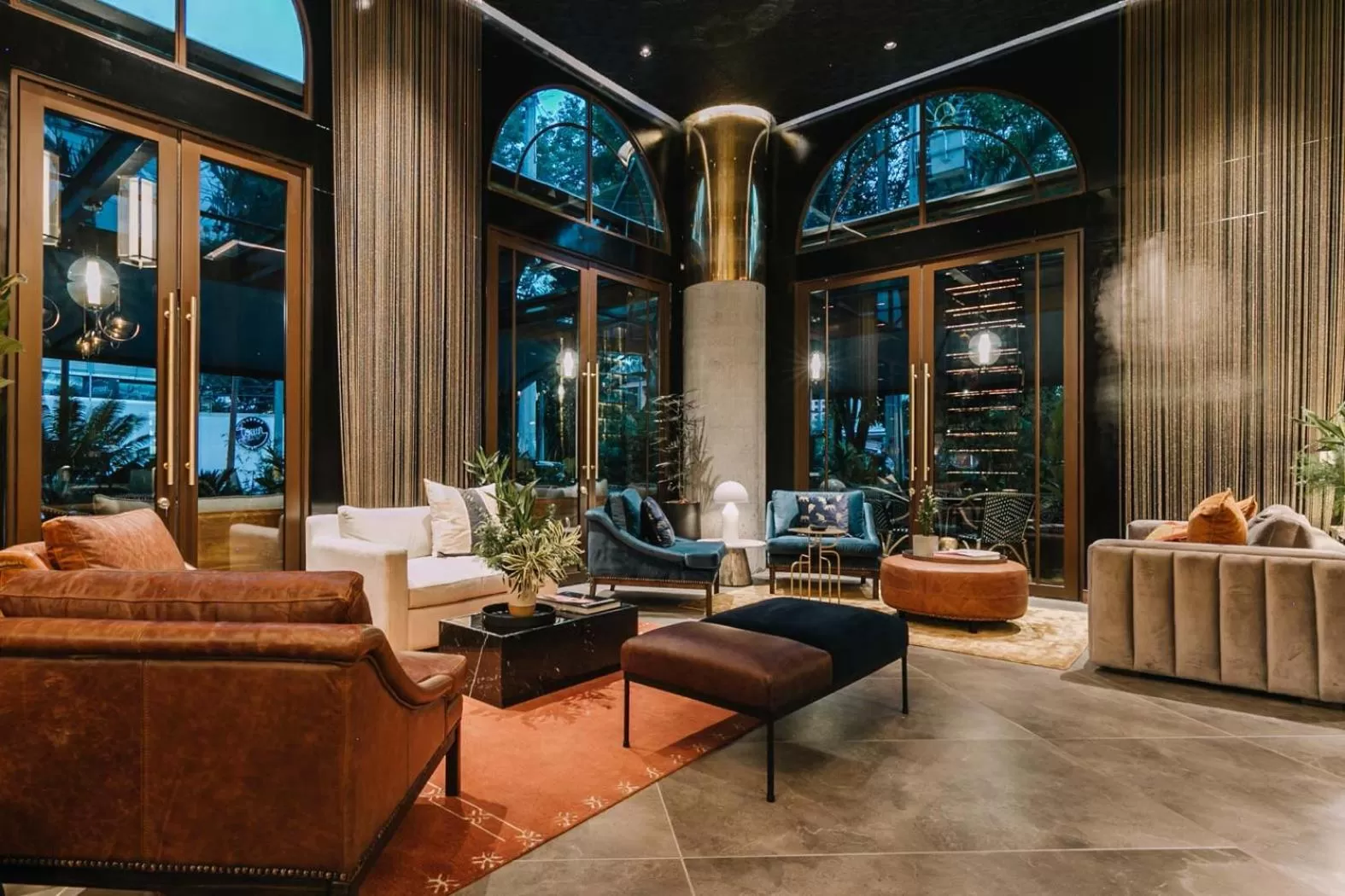 Lobby or reception in Hotel Marquee Medellín