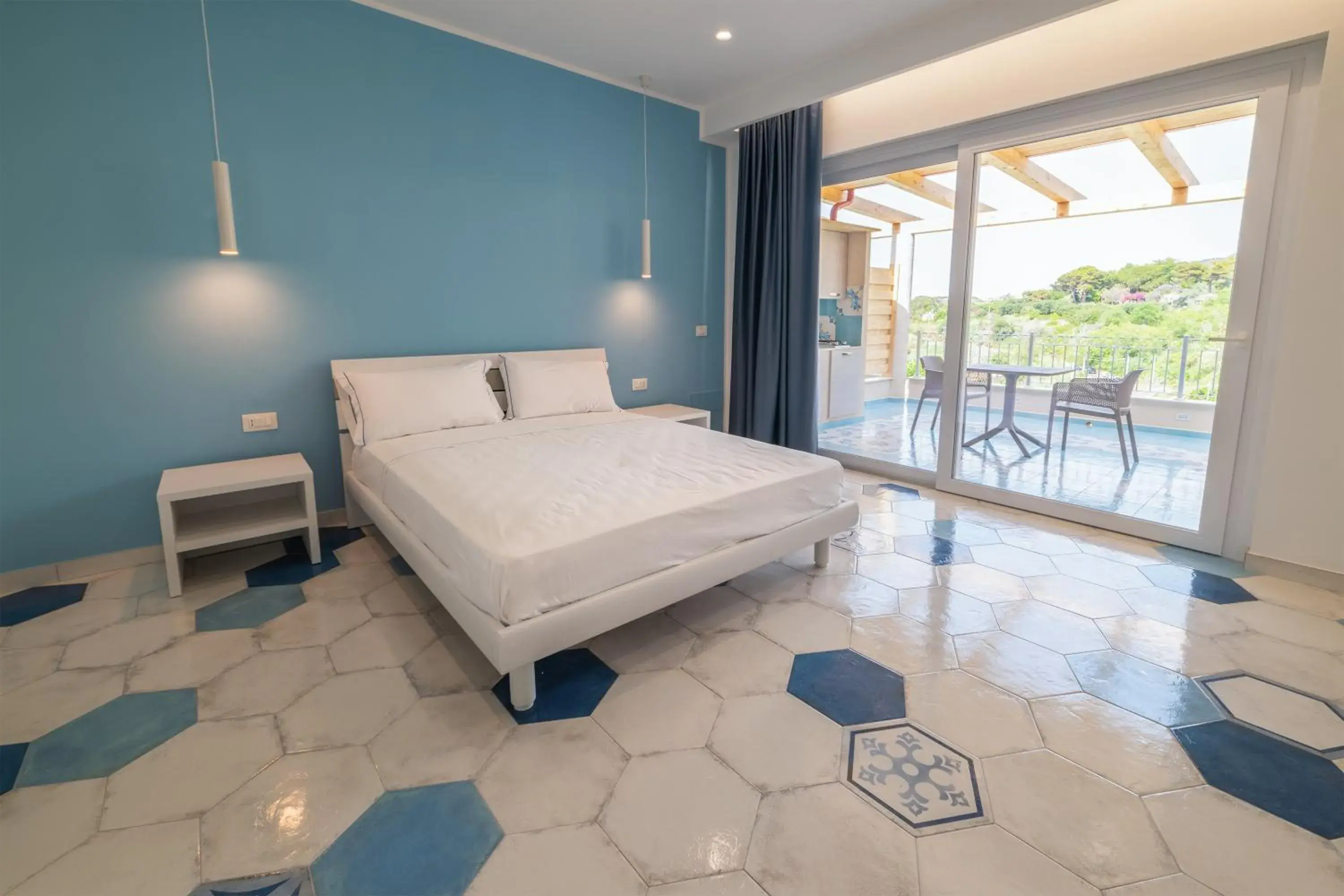 King Room with Sea View in Residence New Paradise King Room with Sea View in Residence New Paradise