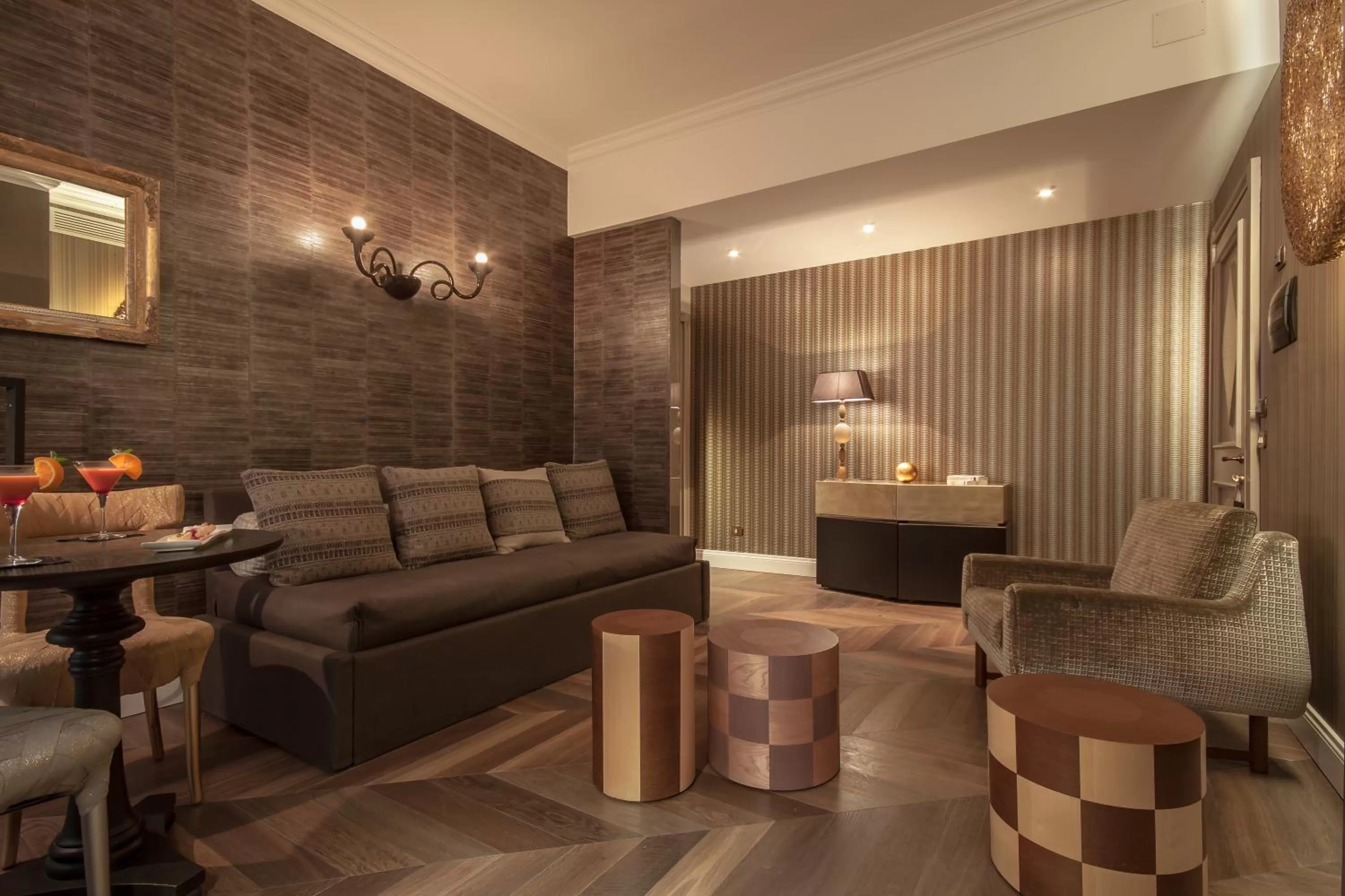 Living room in Hotel Palazzo Manfredi – Small Luxury Hotels of the World