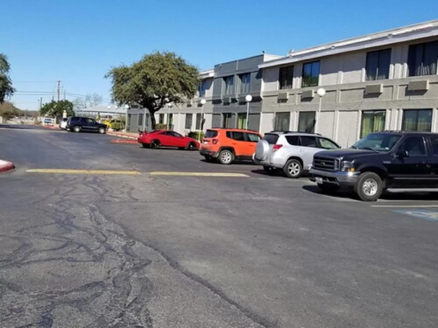 Property building in Travelodge by Wyndham San Antonio Downtown Northeast