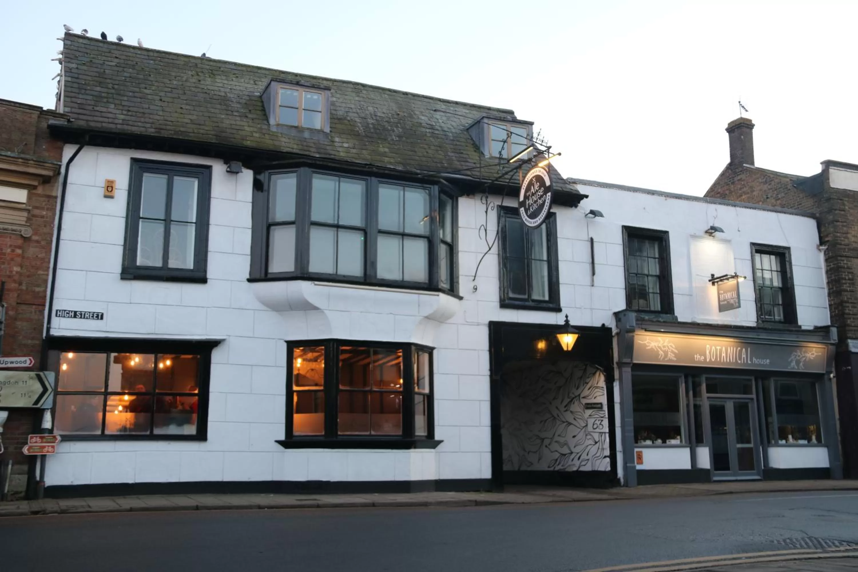 Facade/entrance in Ramsey Rooms