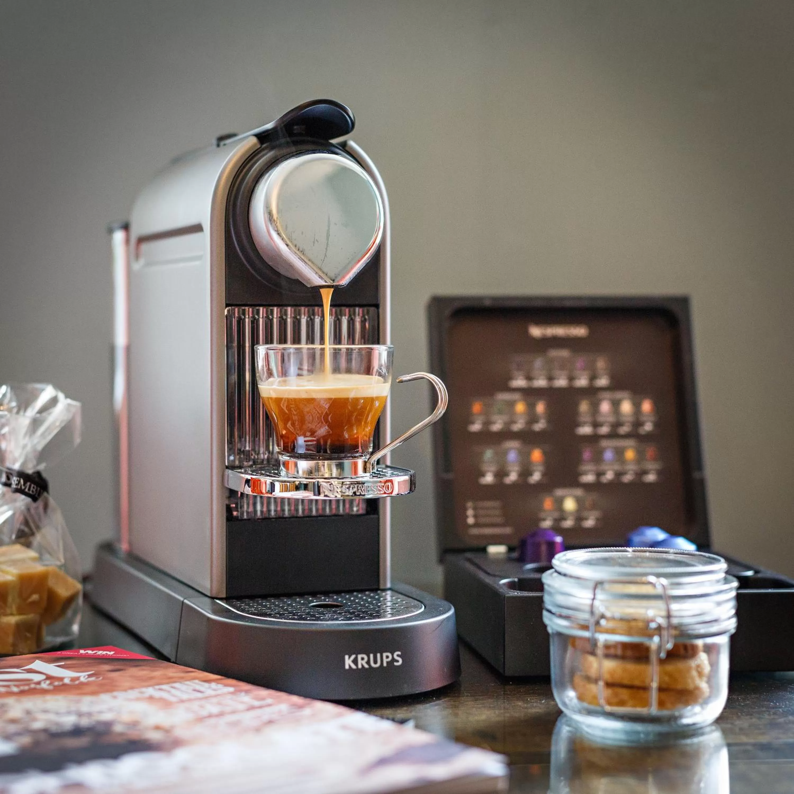 Coffee/tea facilities in The Assembly House in central Norwich