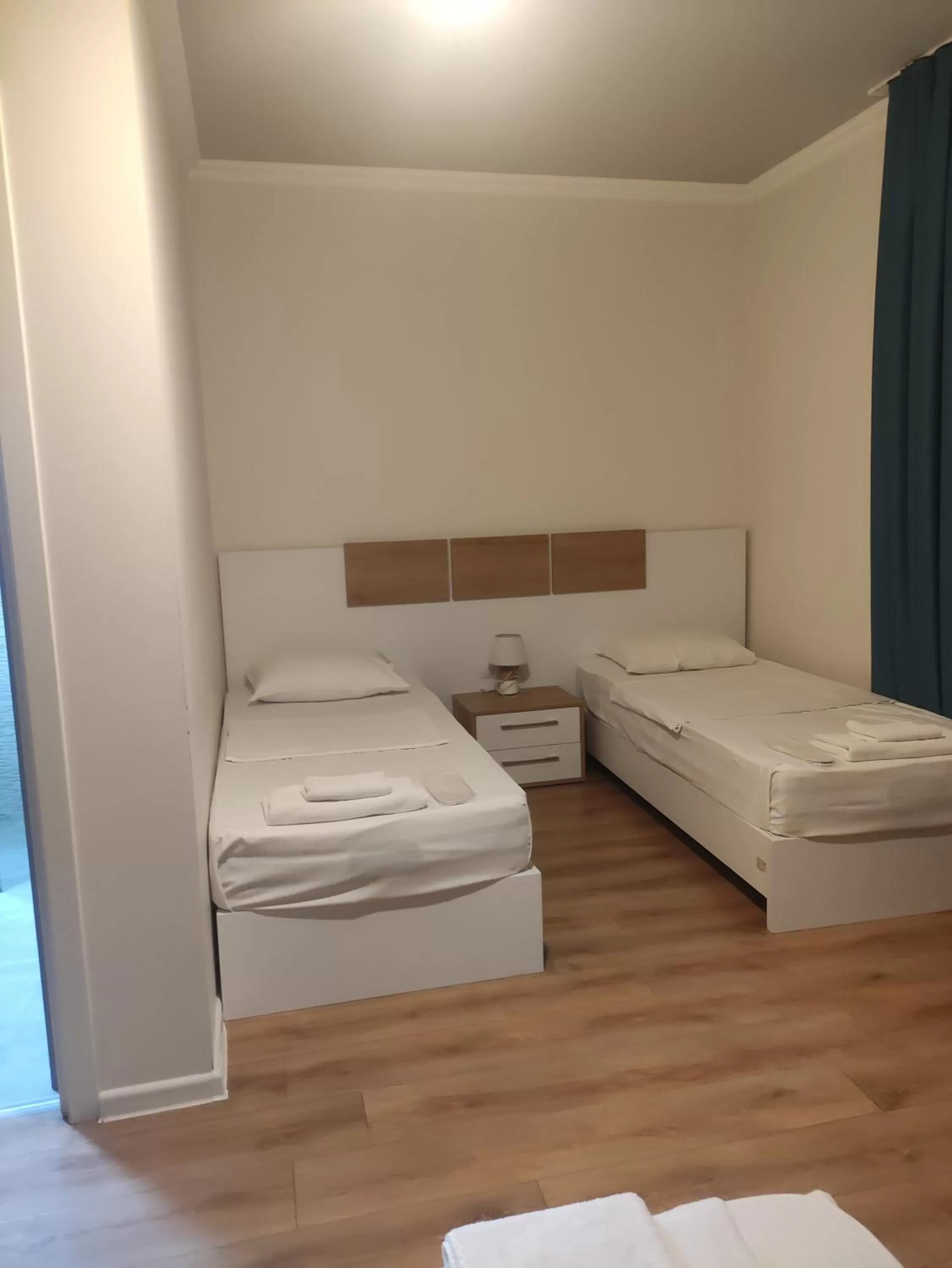 Bed in Boho Tiflis Hotel