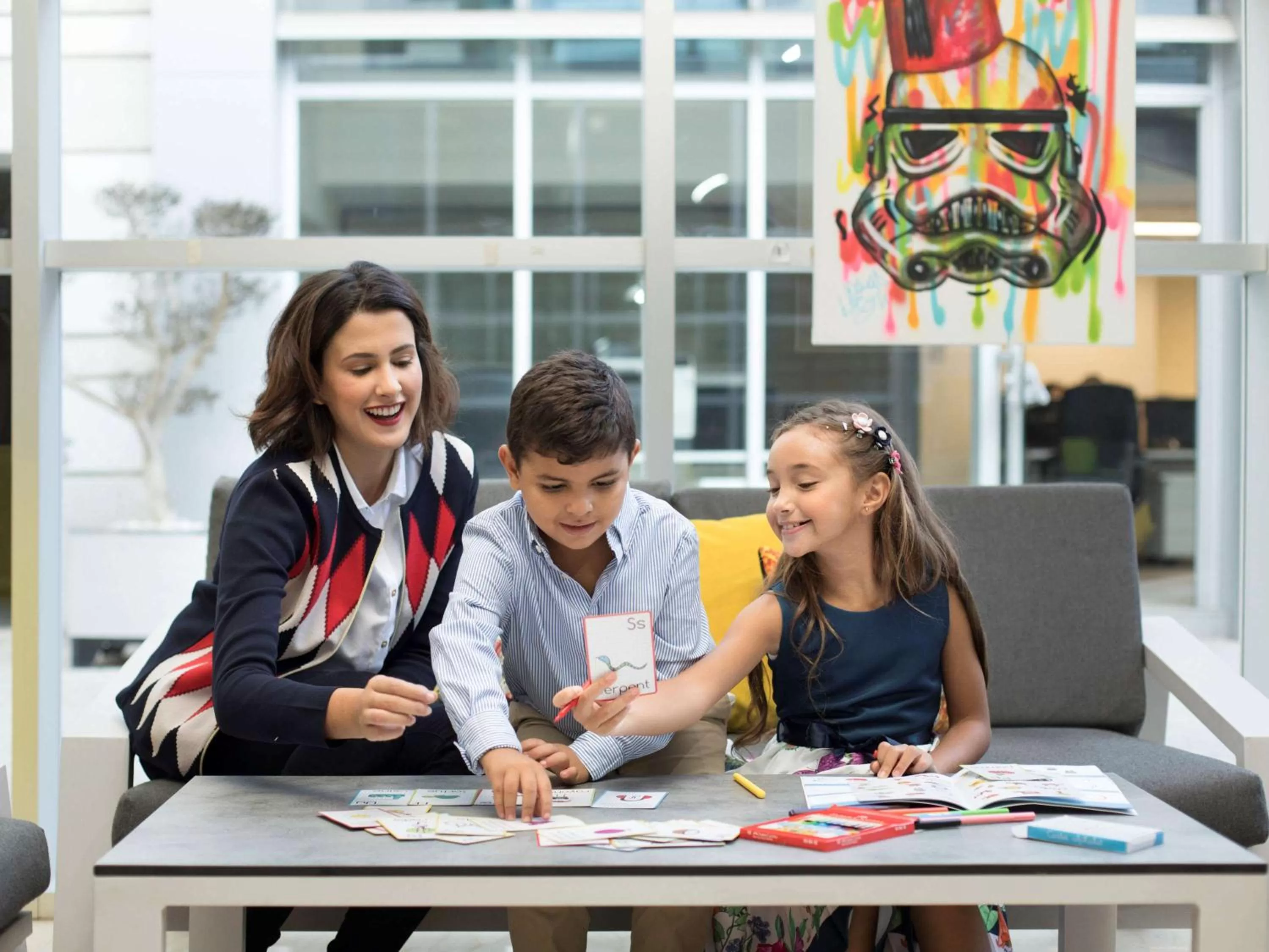 Patio in Novotel Casablanca City Center