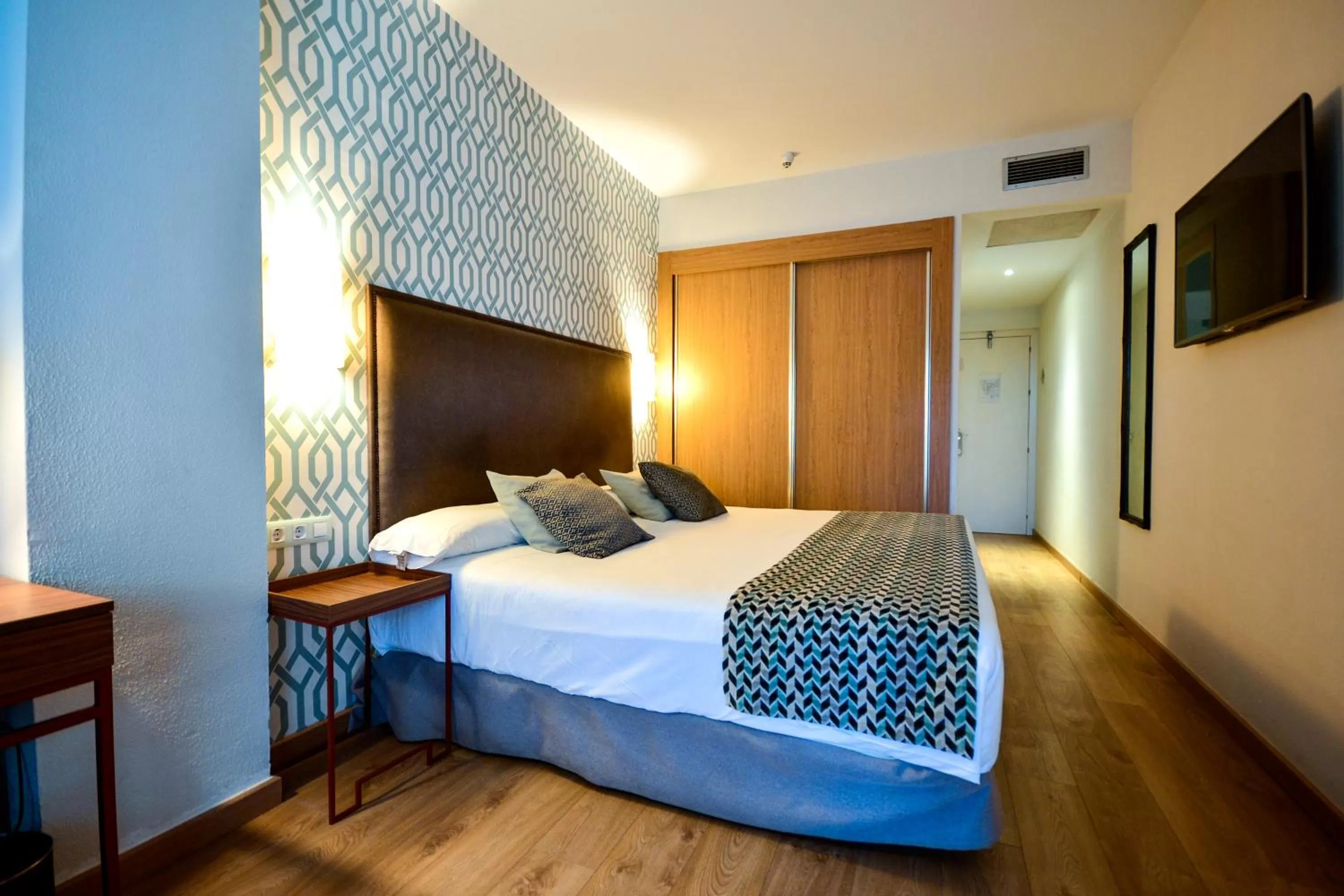 Bed in Hotel Oromana