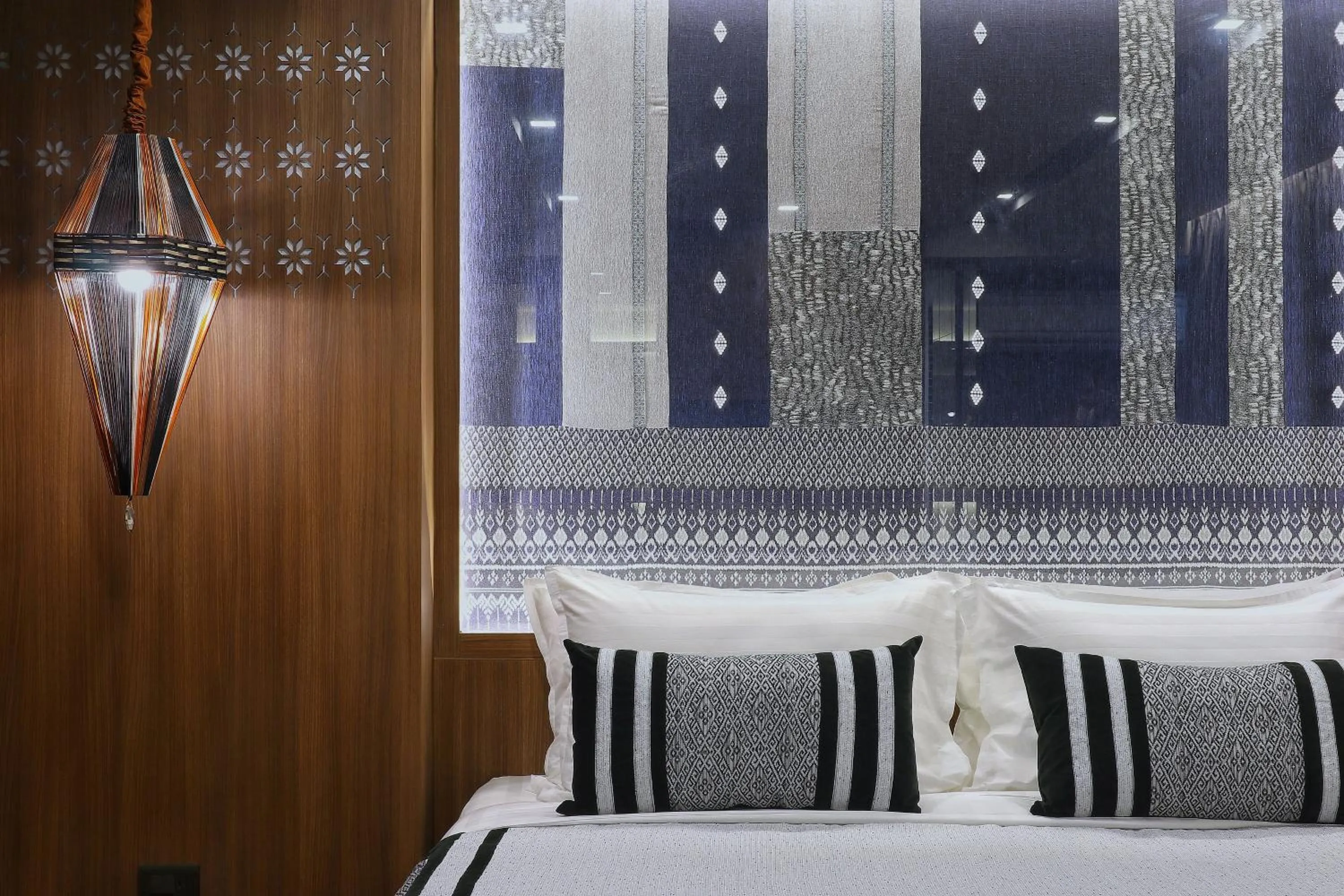 Decorative detail, Bed in Stay with Nimman Chiang Mai