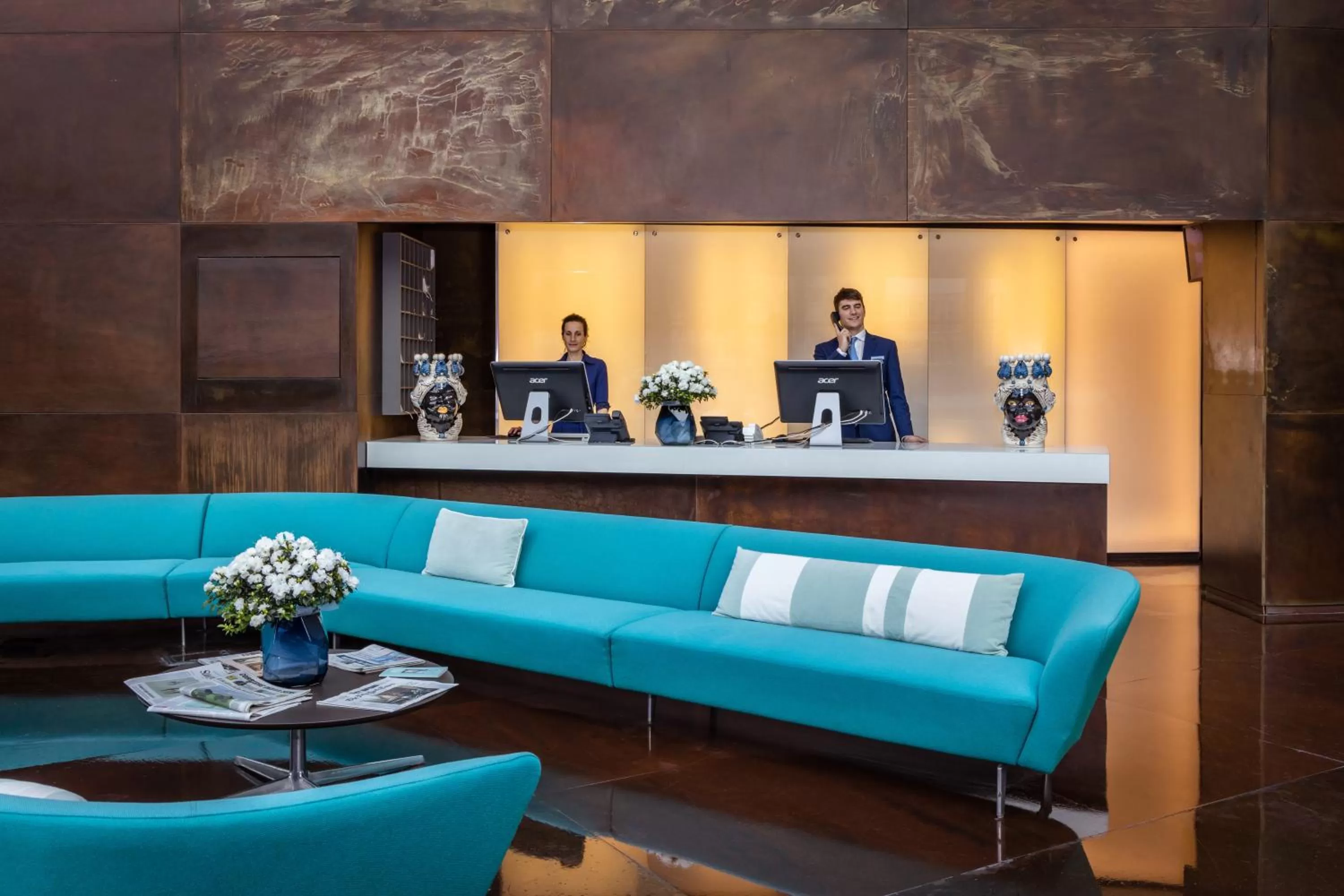 Lobby or reception in Lido Palace - The Leading Hotels of the World