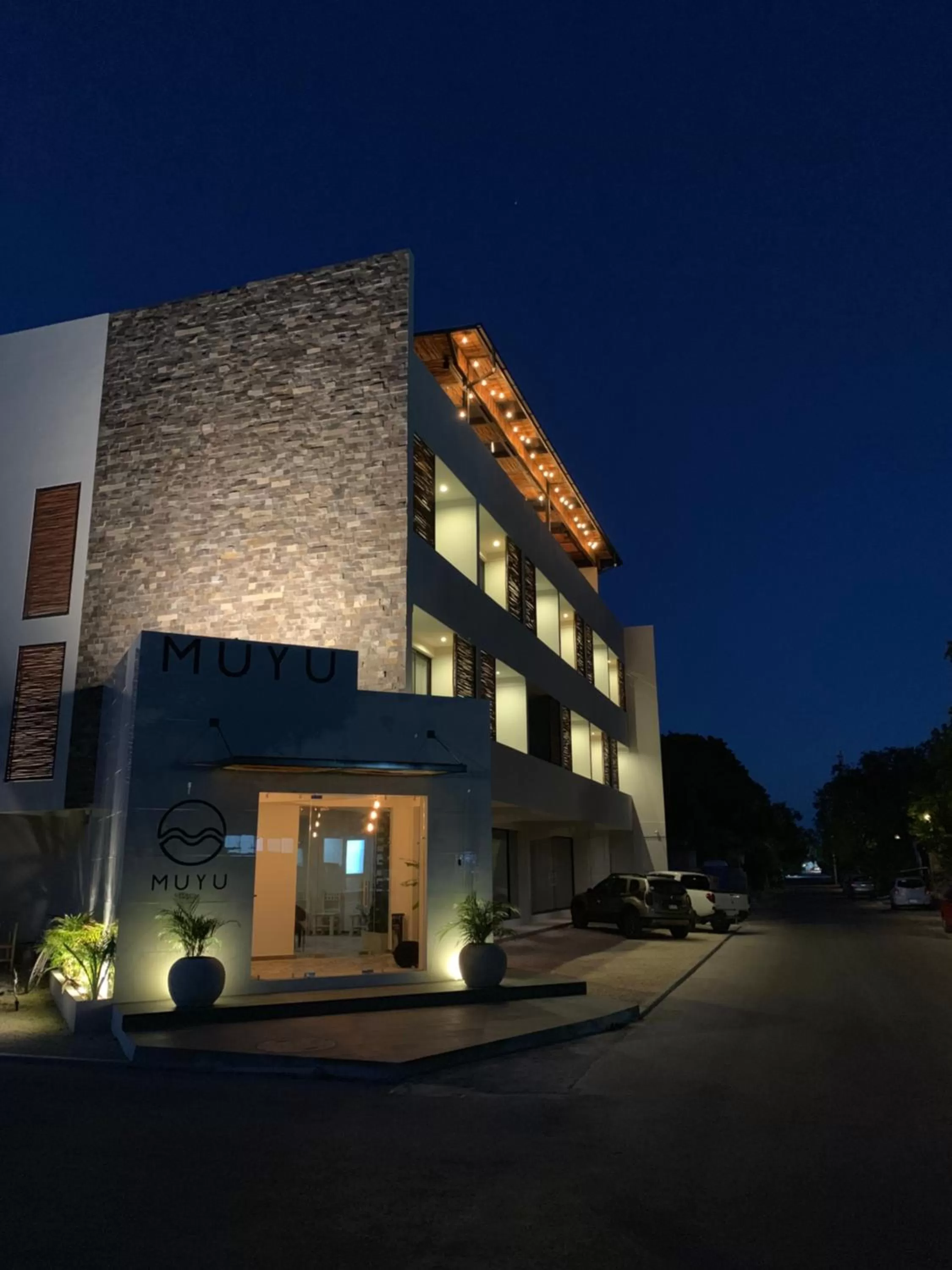 Facade/entrance, Property Building in Hotel Muyu Tulum