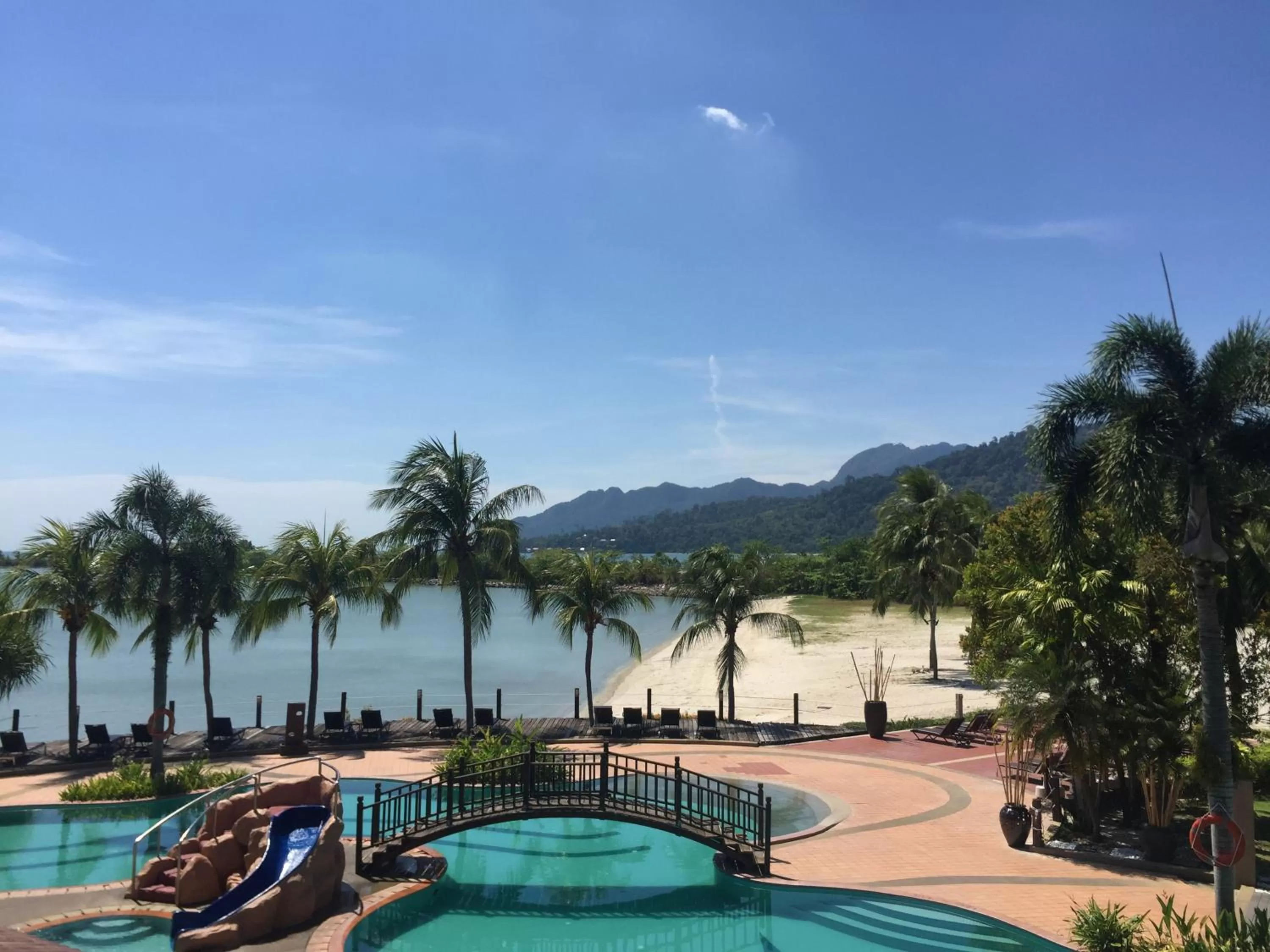 Pool View in Langkawi Lagoon Beach Resort