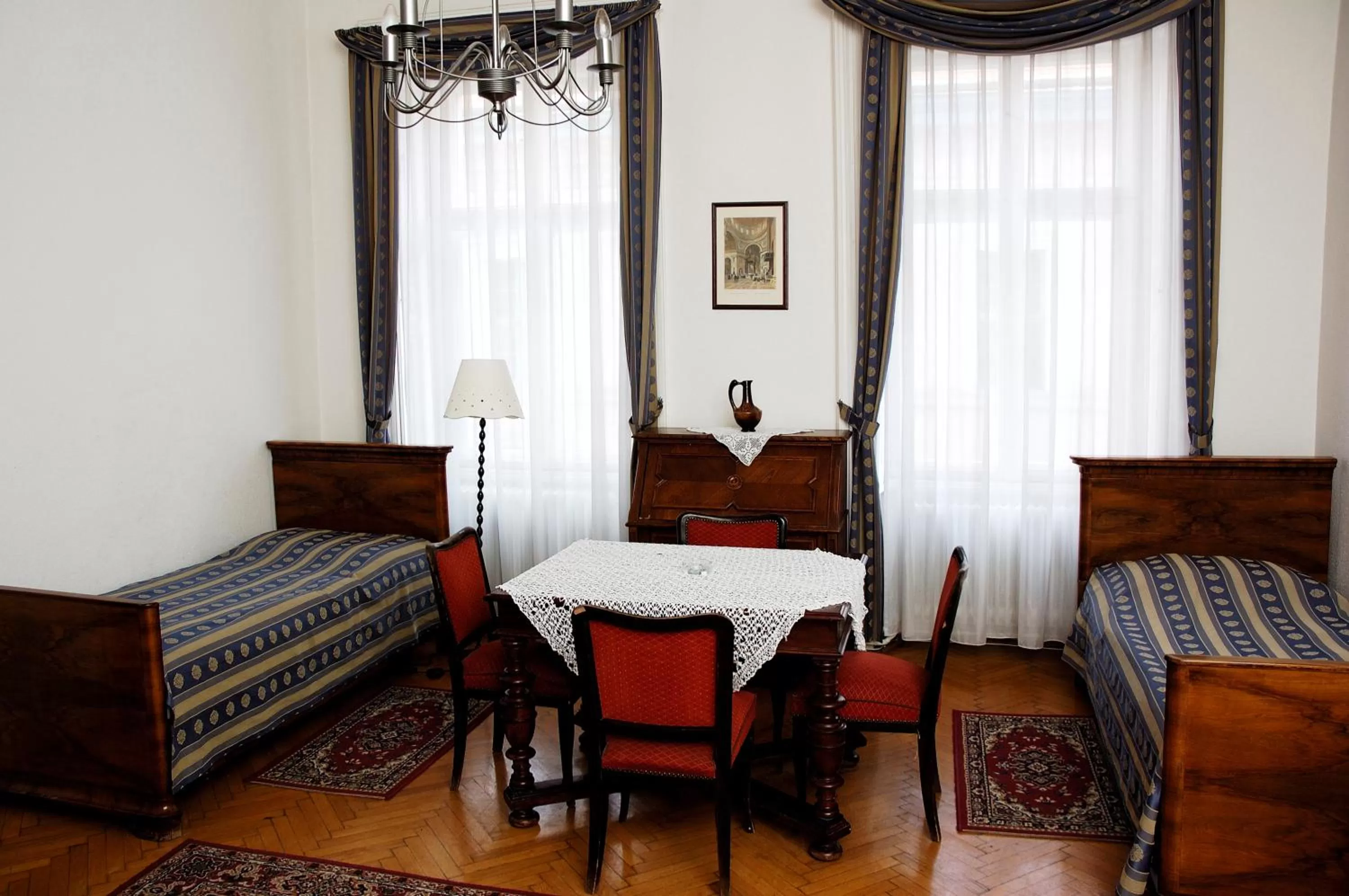 Bed in Kalvin House Budapest