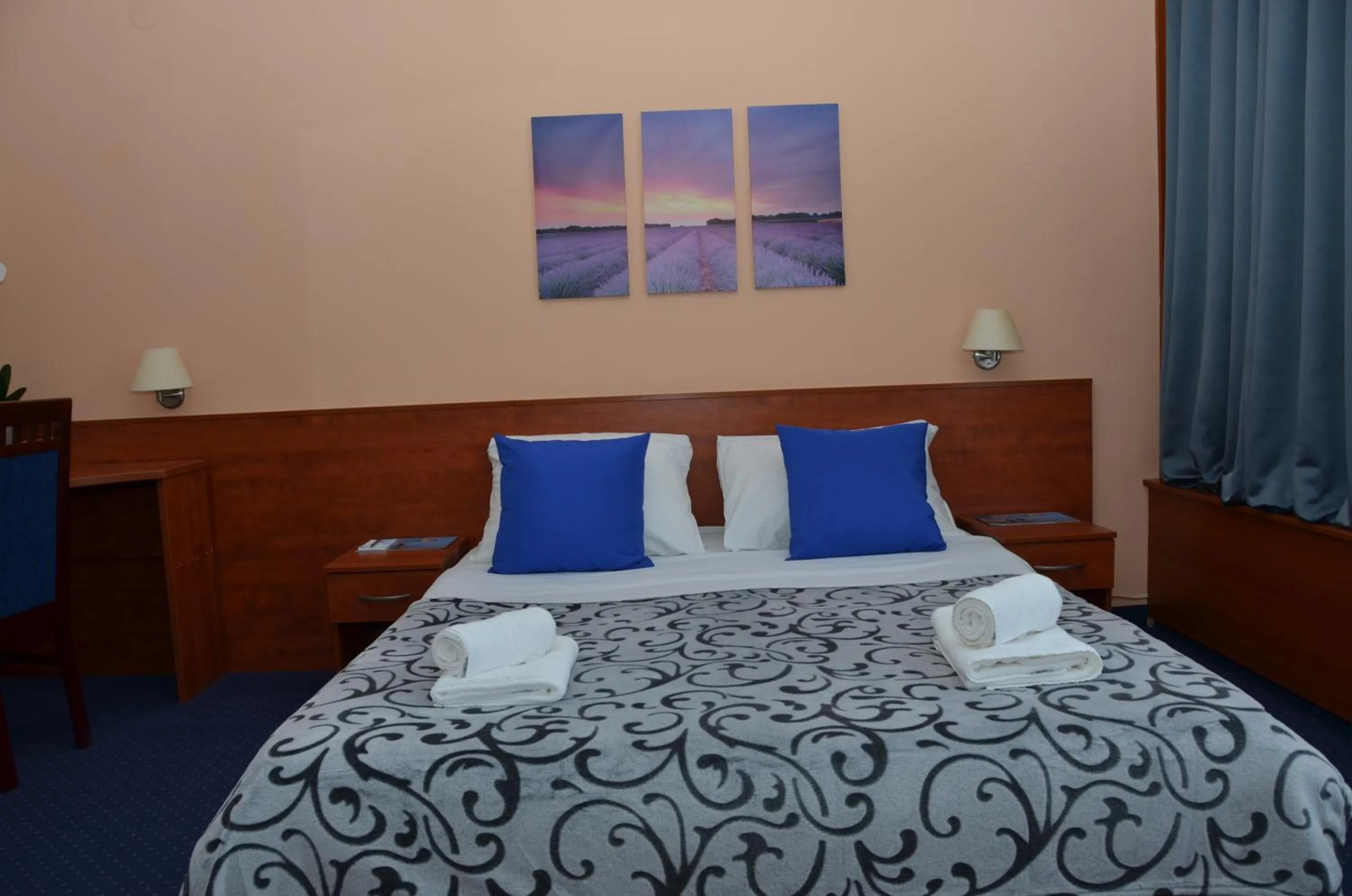 Bed in Liberty Hotel