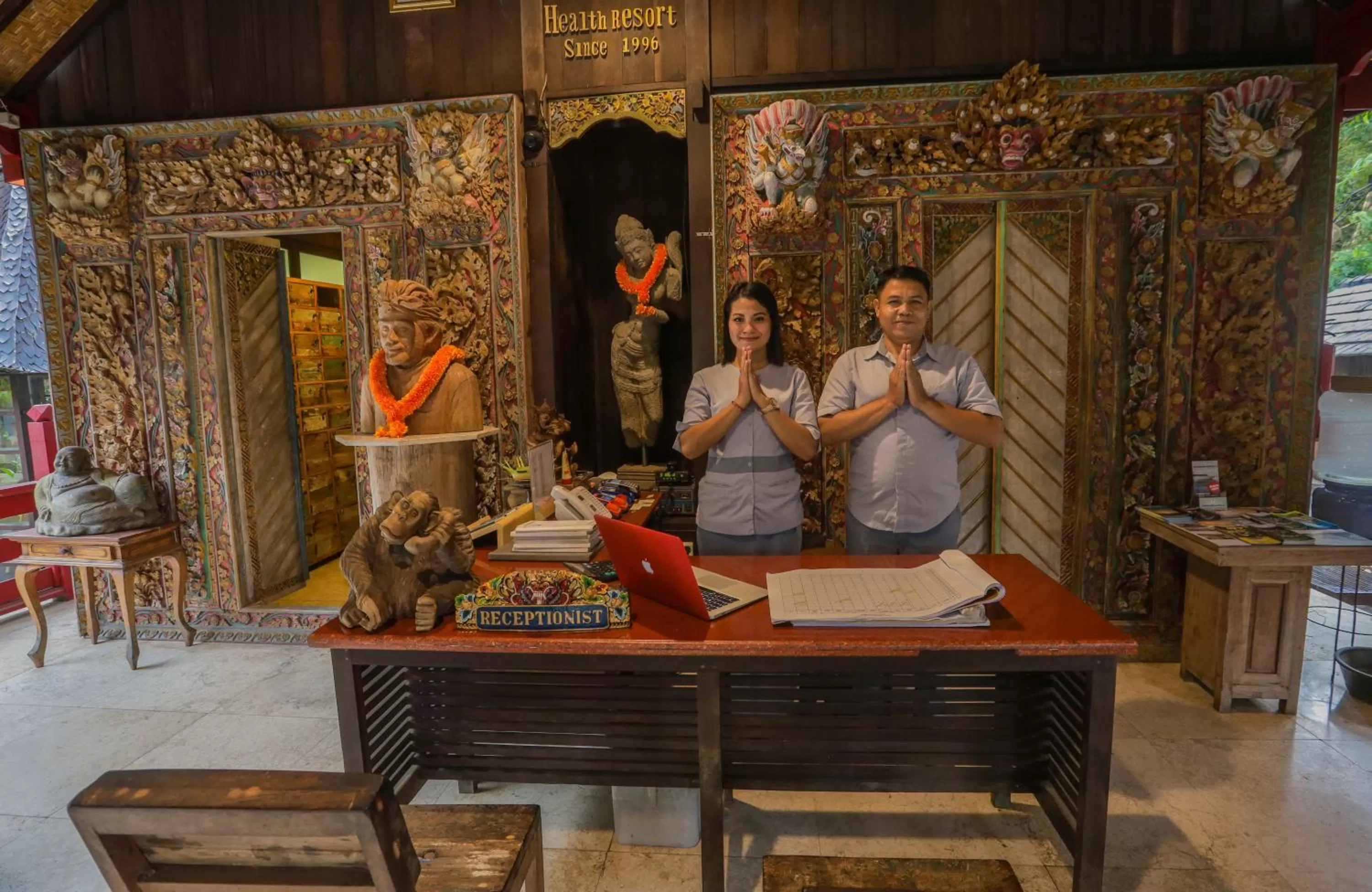 Staff in Ubud Sari Health Resort