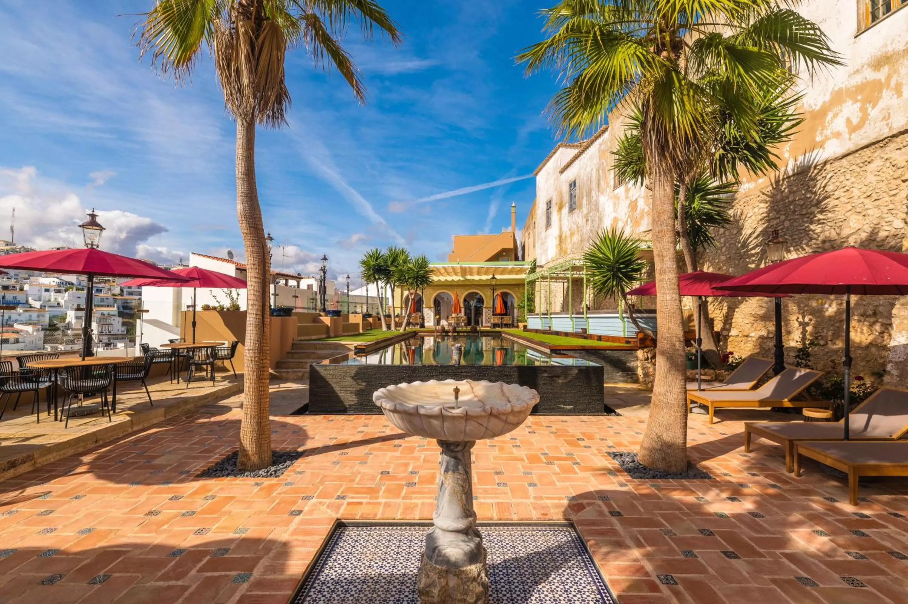 Patio in Vila Origens Boutique Hotel Albufeira – Adults Only