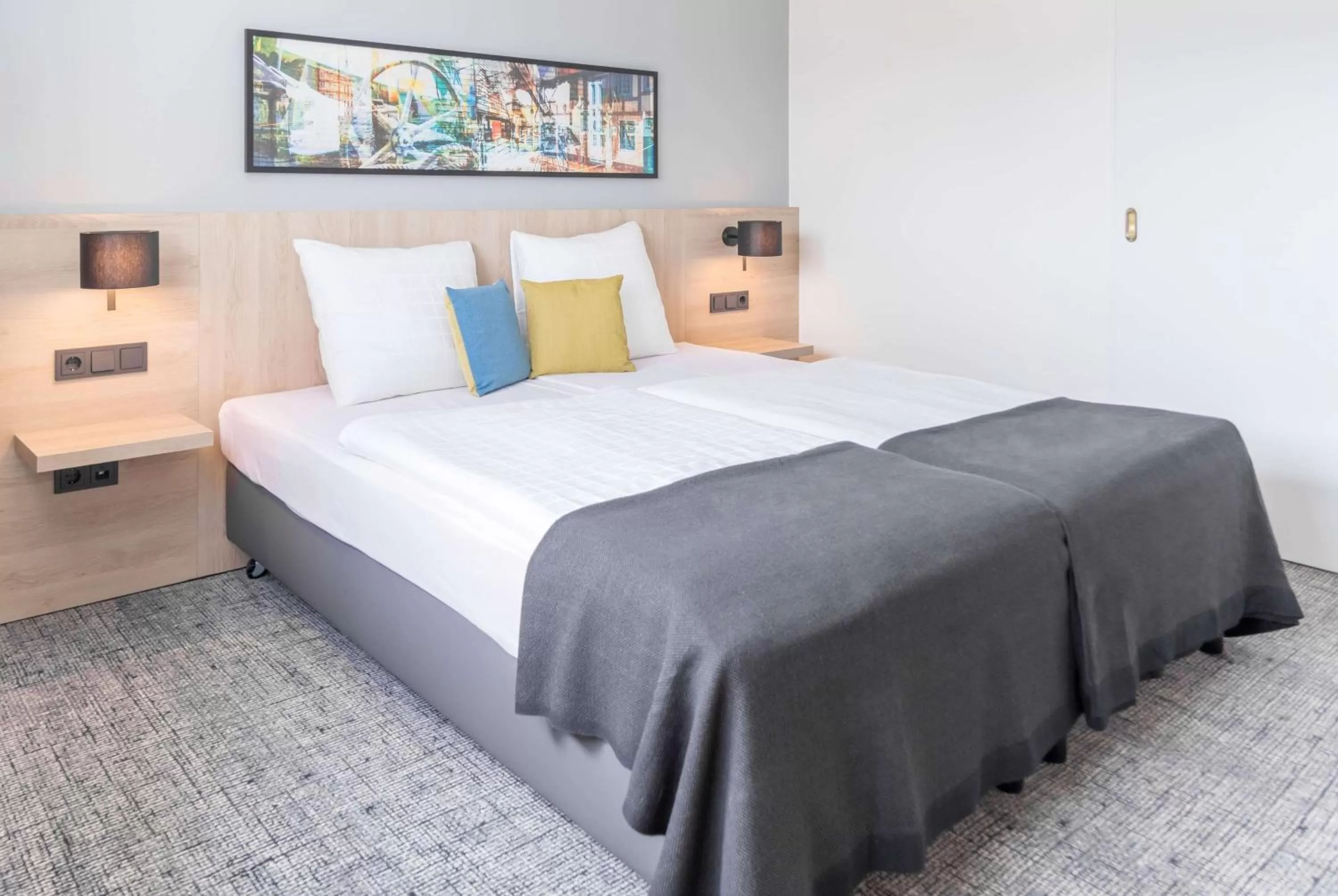 Photo of the whole room, Bed in Ramada by Wyndham Flensburg City