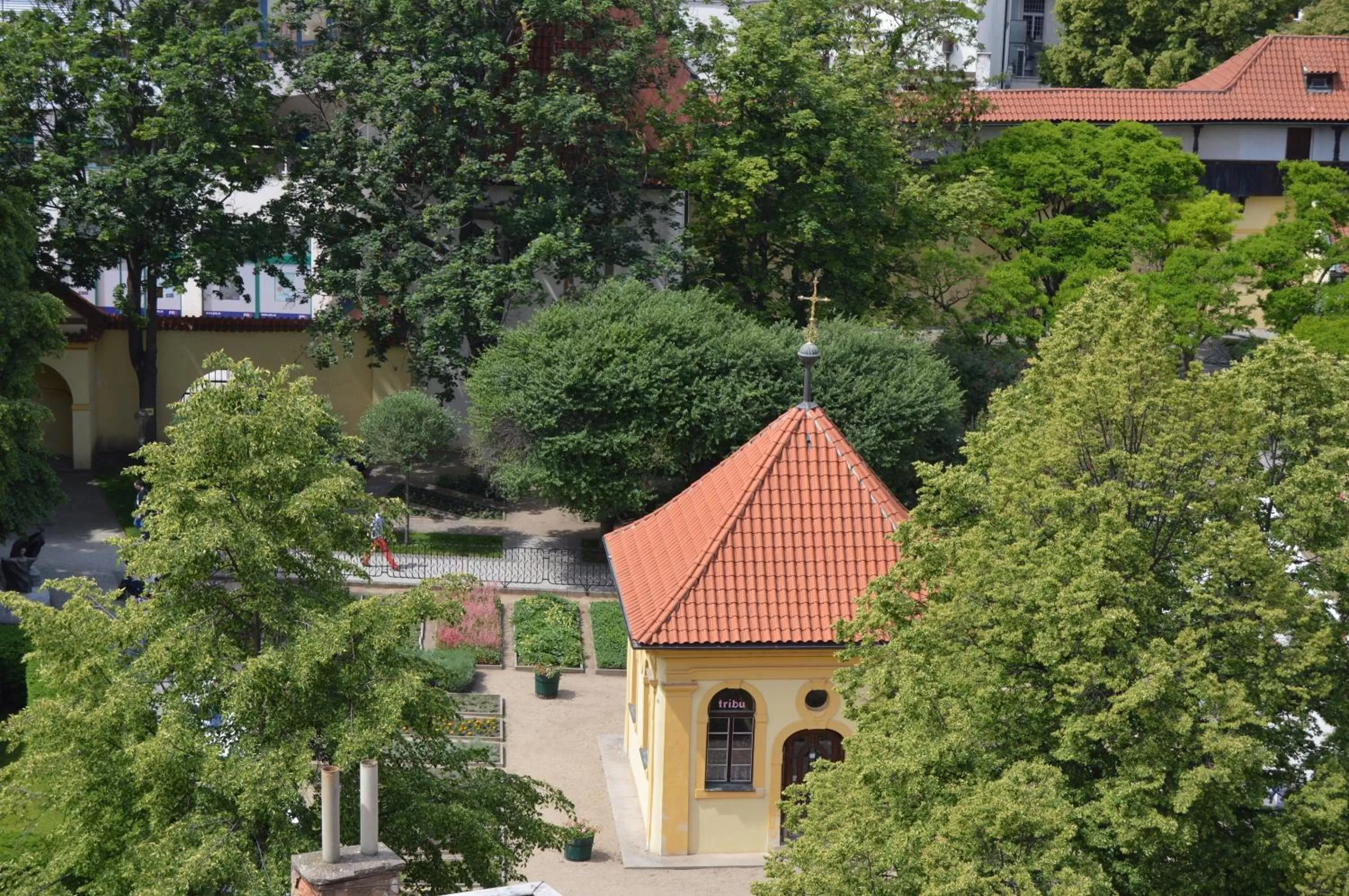 Property building in Adria Hotel Prague