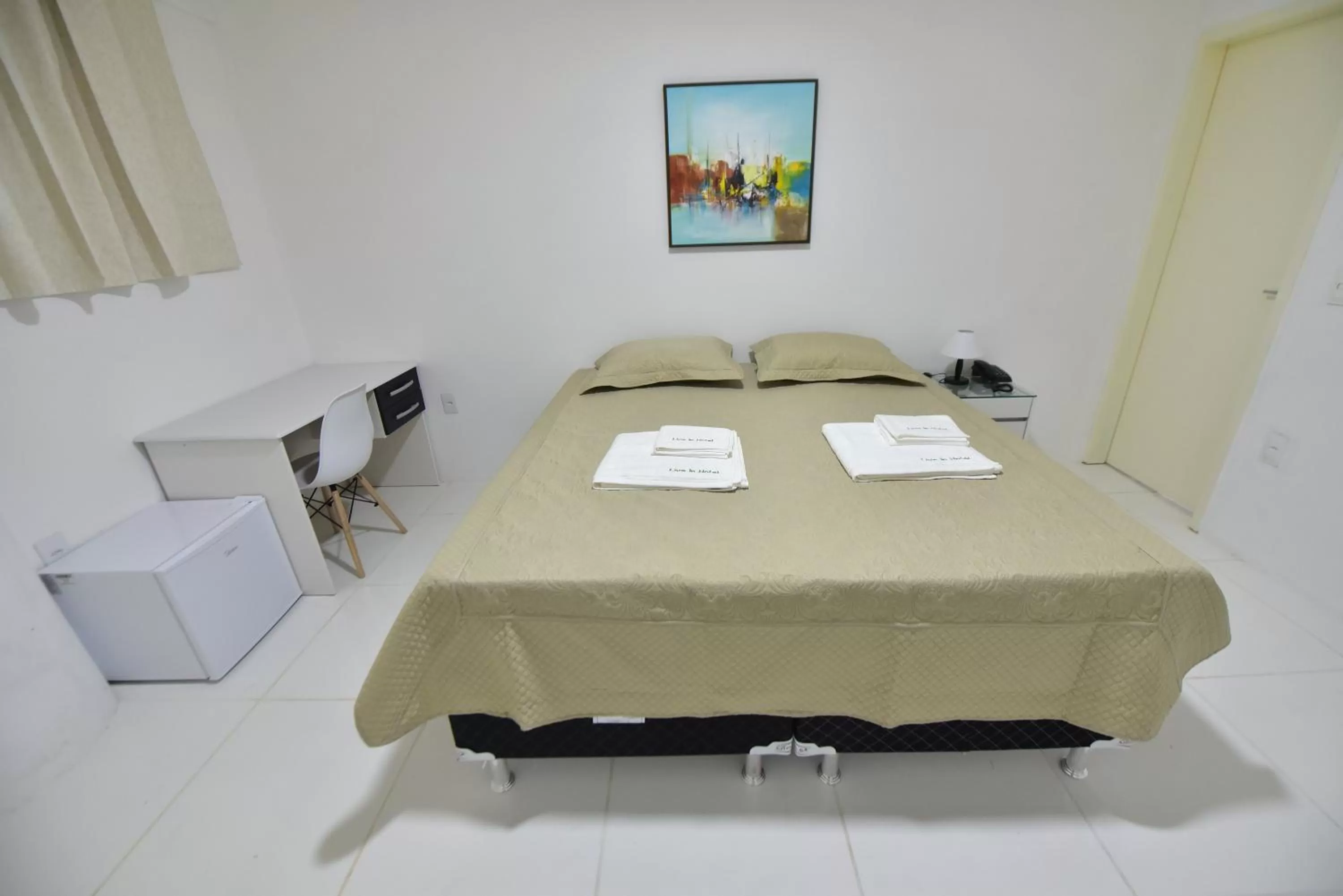 Bed in LIVE IN FORTALEZA HOTEL