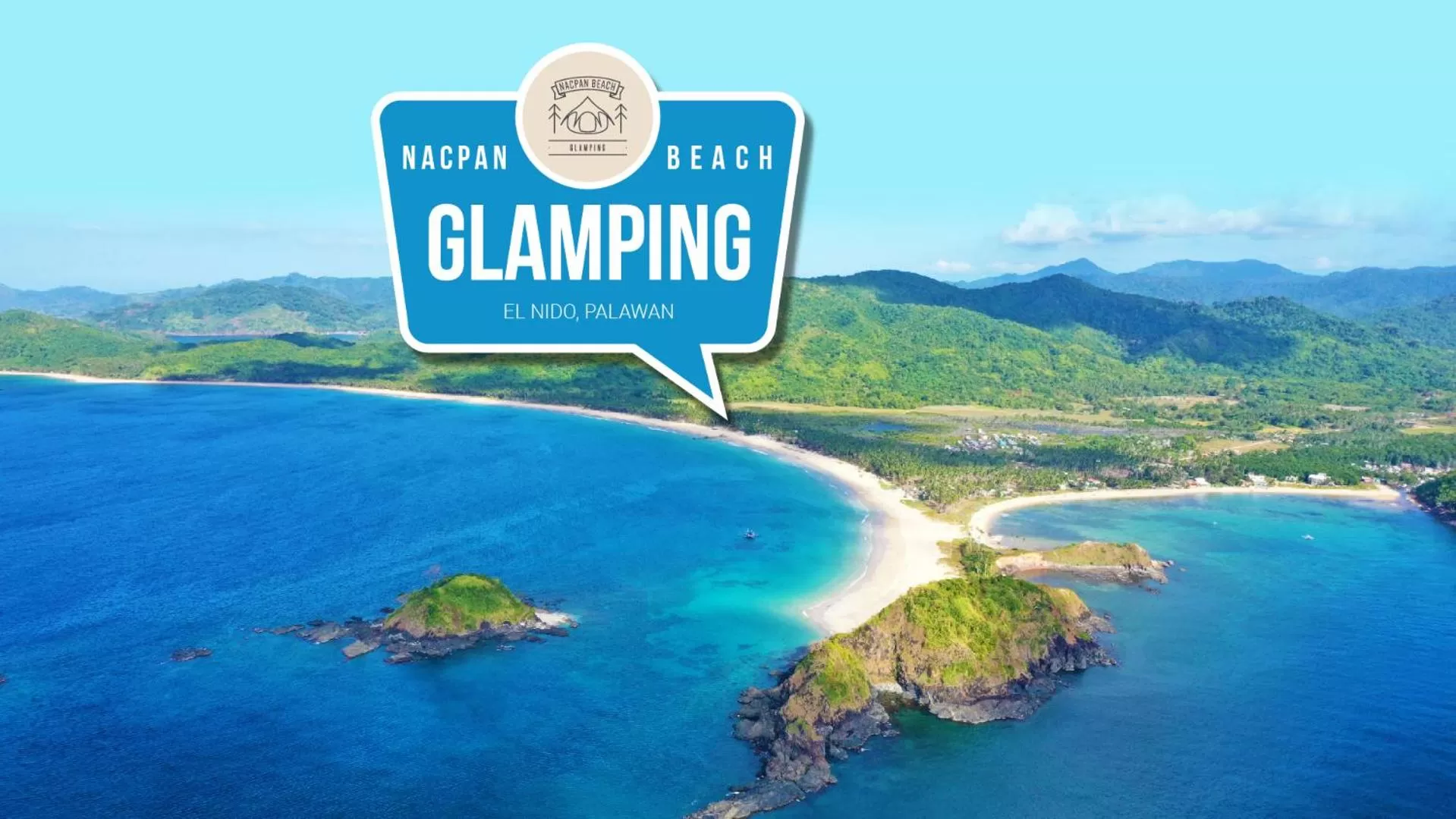 Bird's eye view in Nacpan Beach Glamping Managed by H Hospitality Group