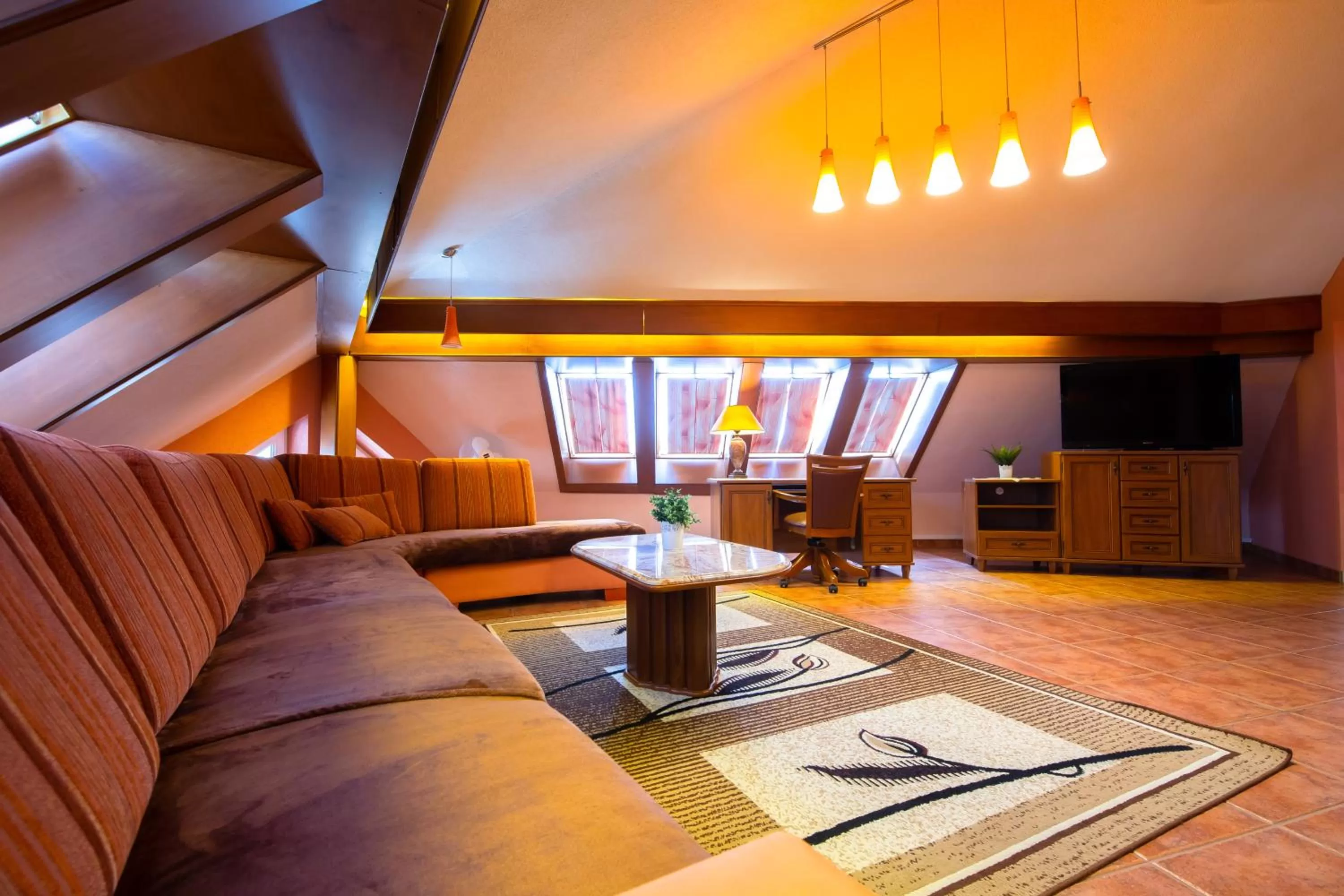 Living room in Hotel Orchidea Spa & Wellness