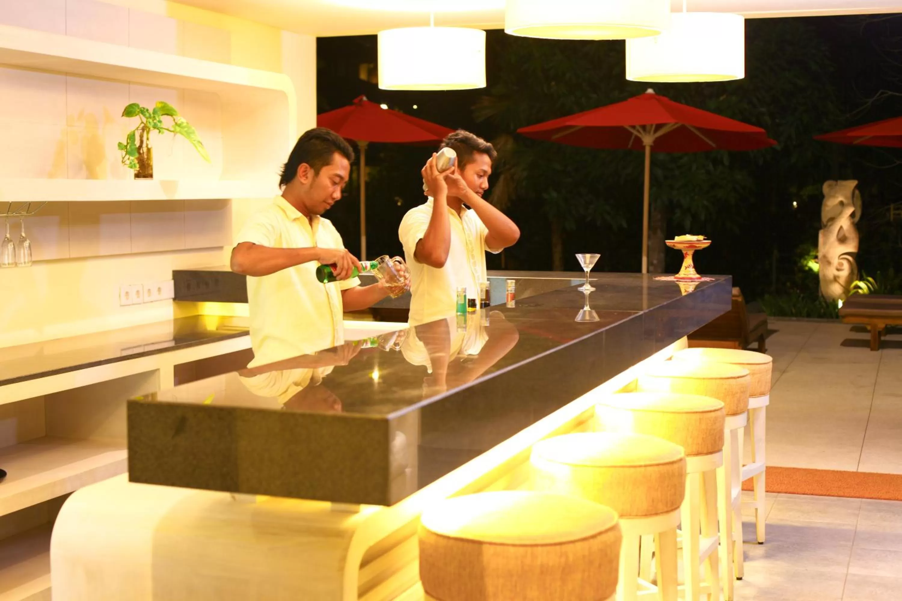 Staff in Labak River Hotel by EPS