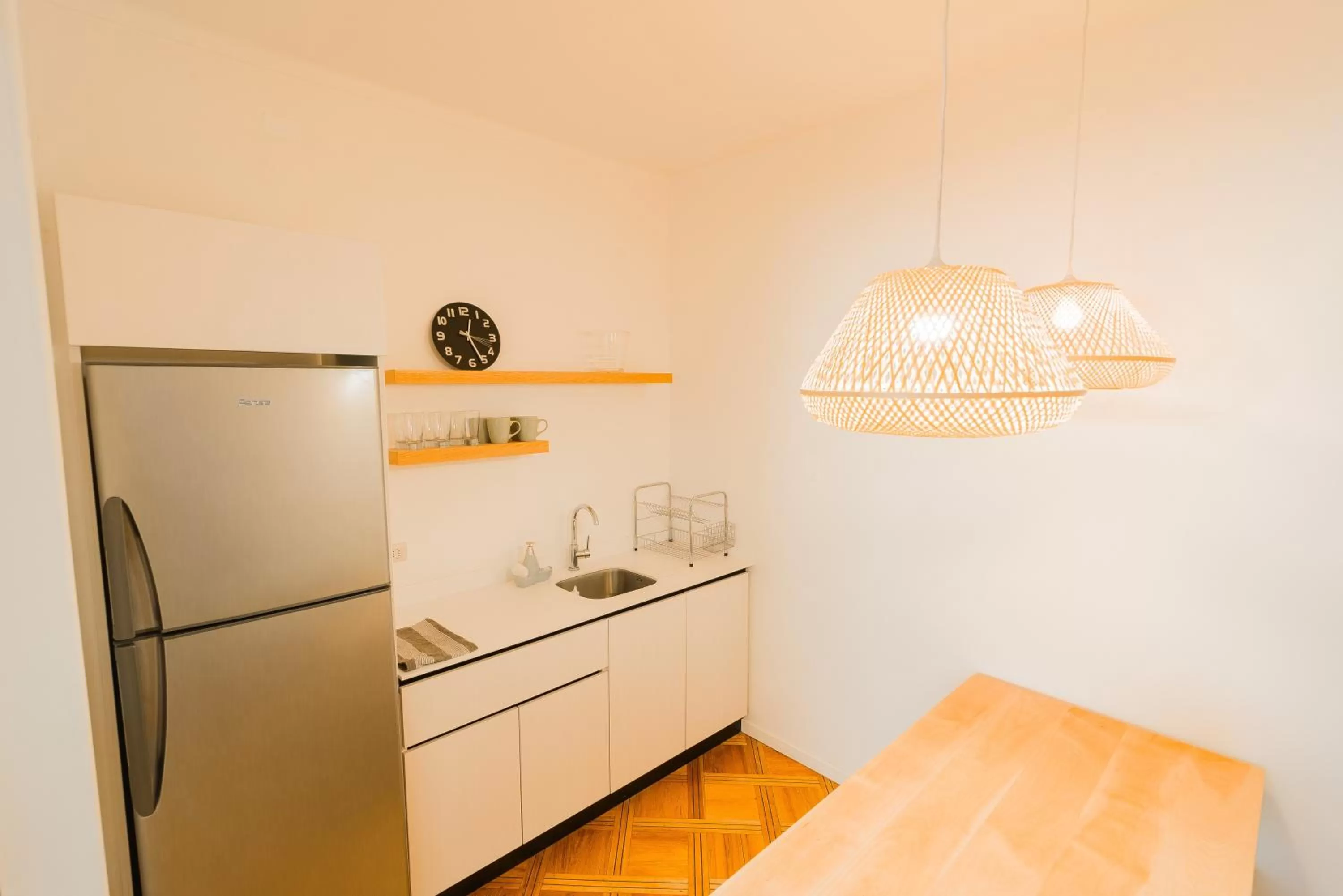 Communal kitchen in Casa Baquedano