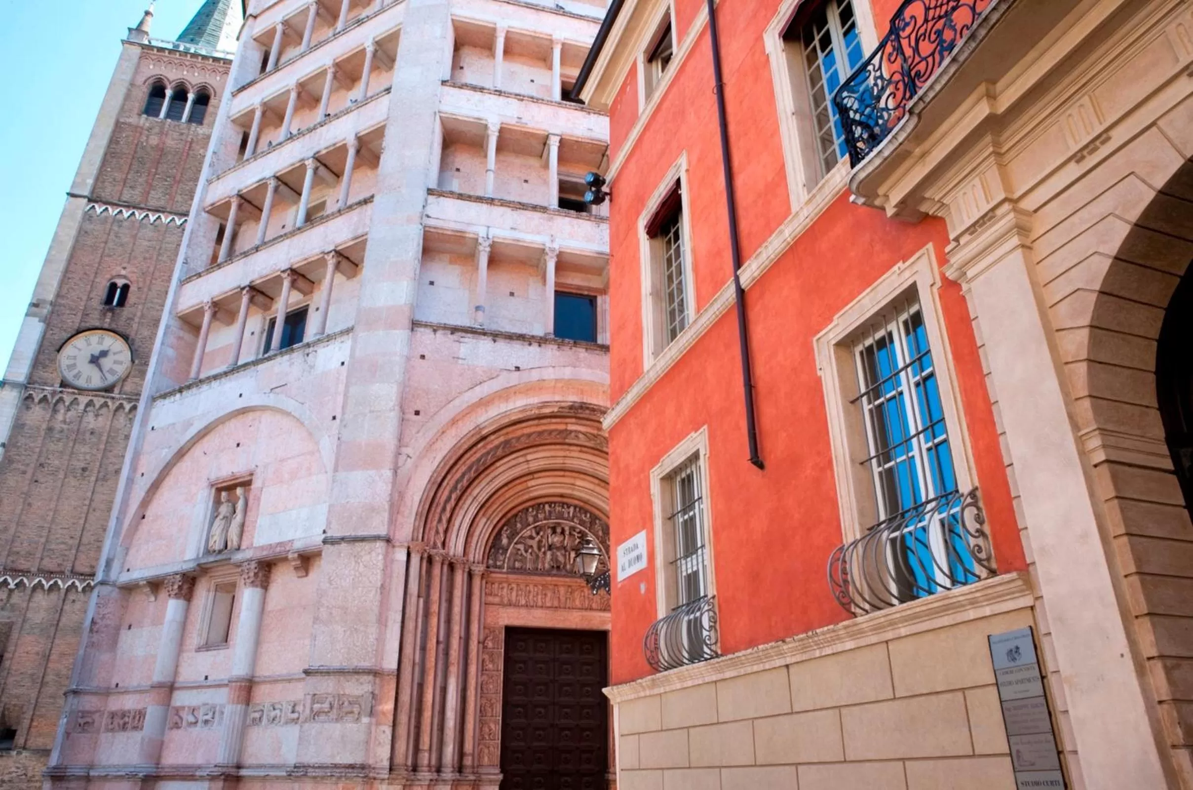 Facade/entrance in Palazzo Dalla Rosa Prati