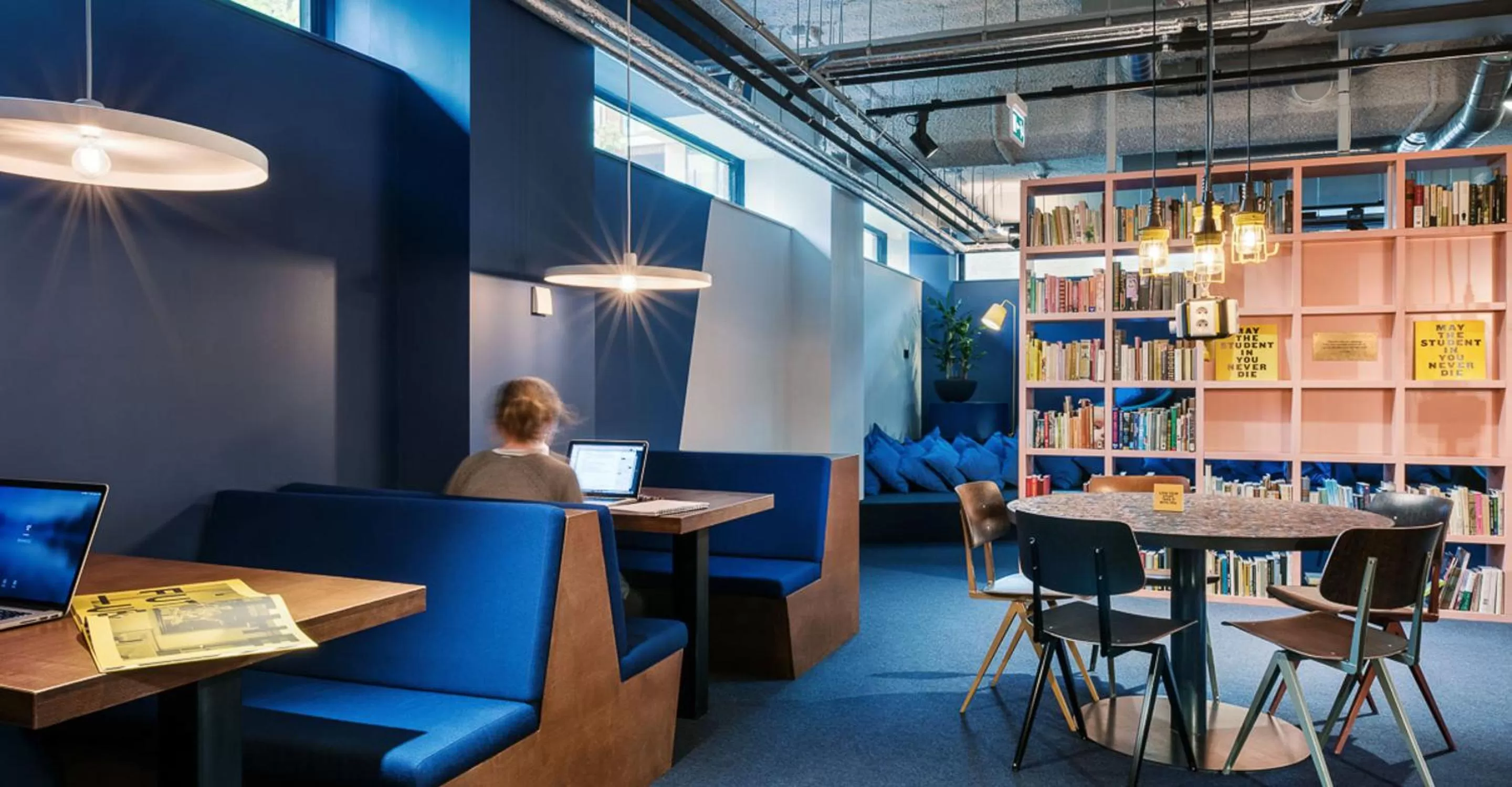 Library in The Social Hub Amsterdam West