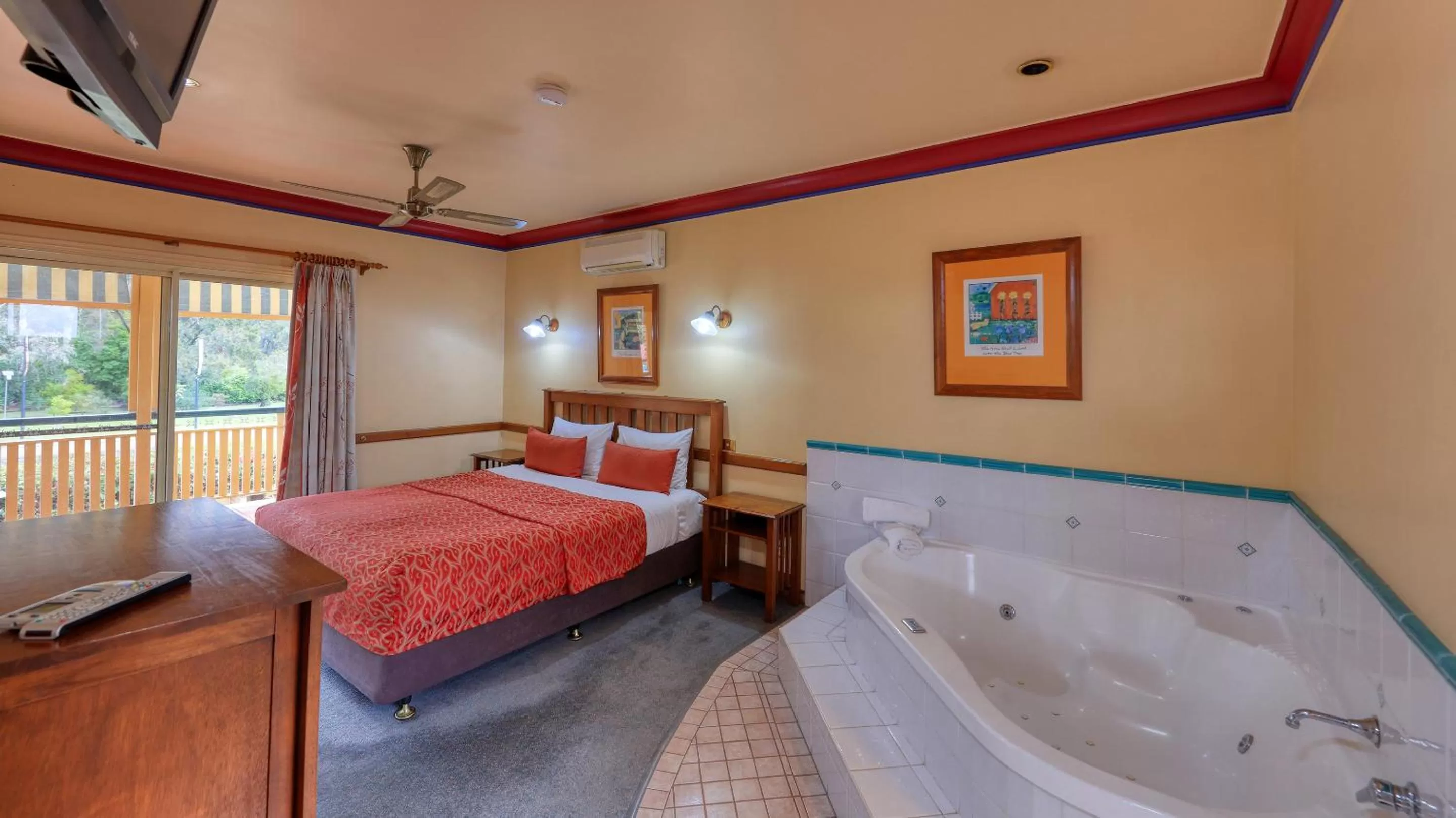 Bed in Dalby Homestead Motel