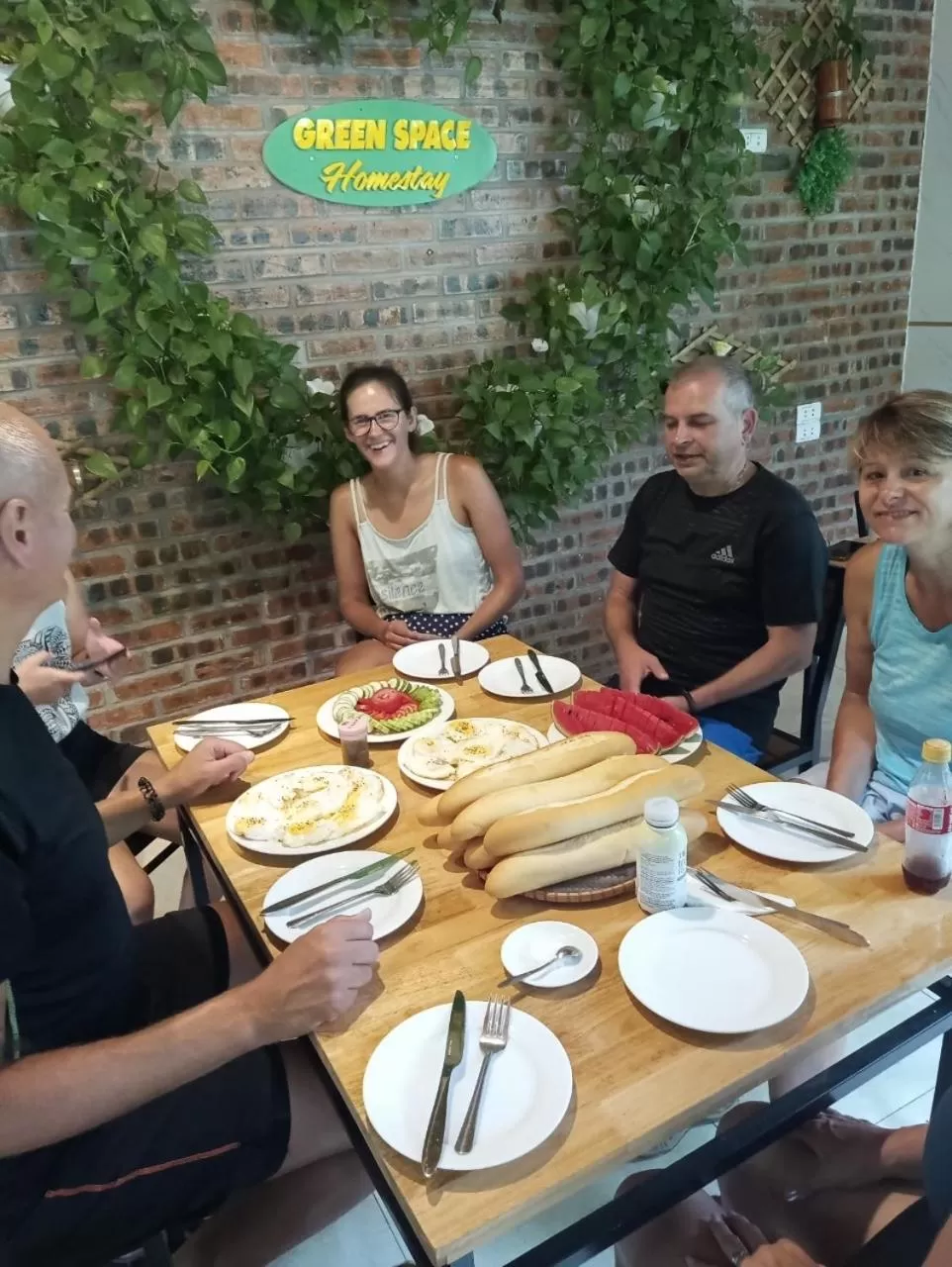 Breakfast, Restaurant/Places to Eat in Green Space Homestay