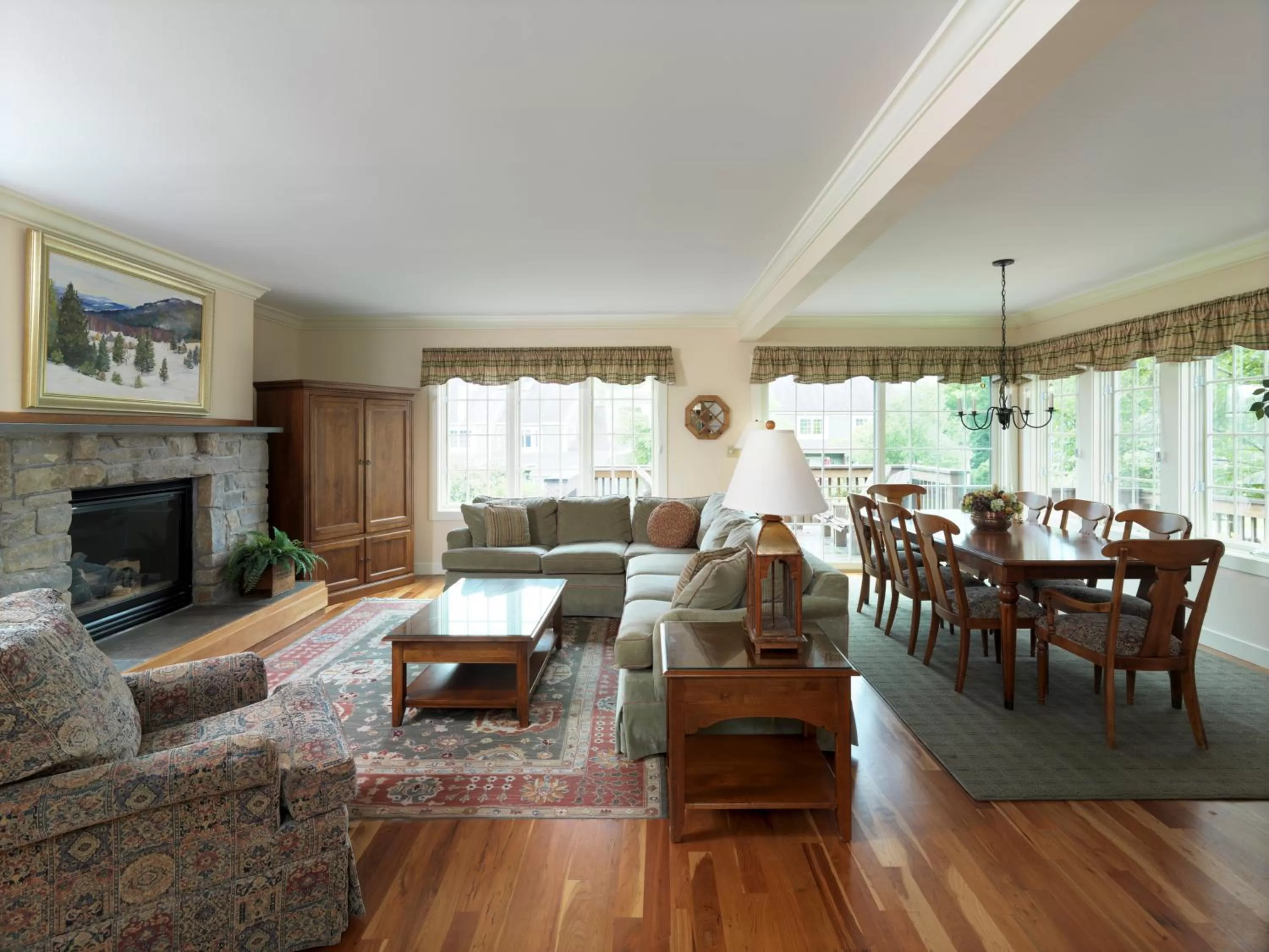Living room in Topnotch Resort