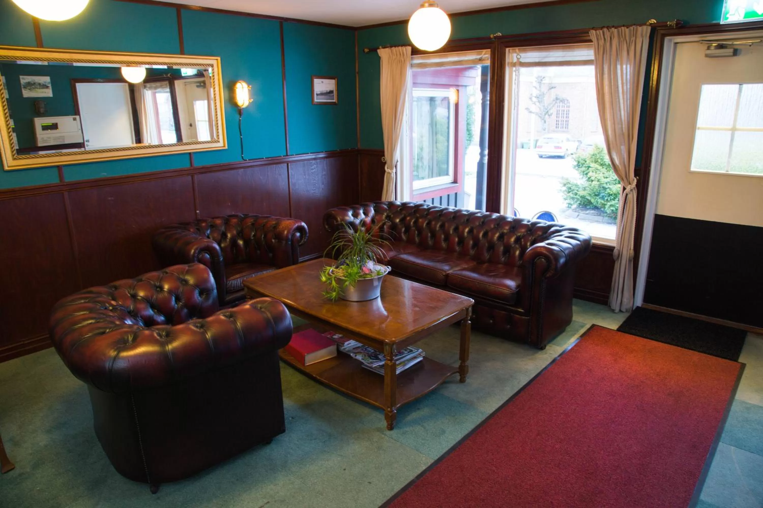 Lobby or reception in Dinners Mellerud