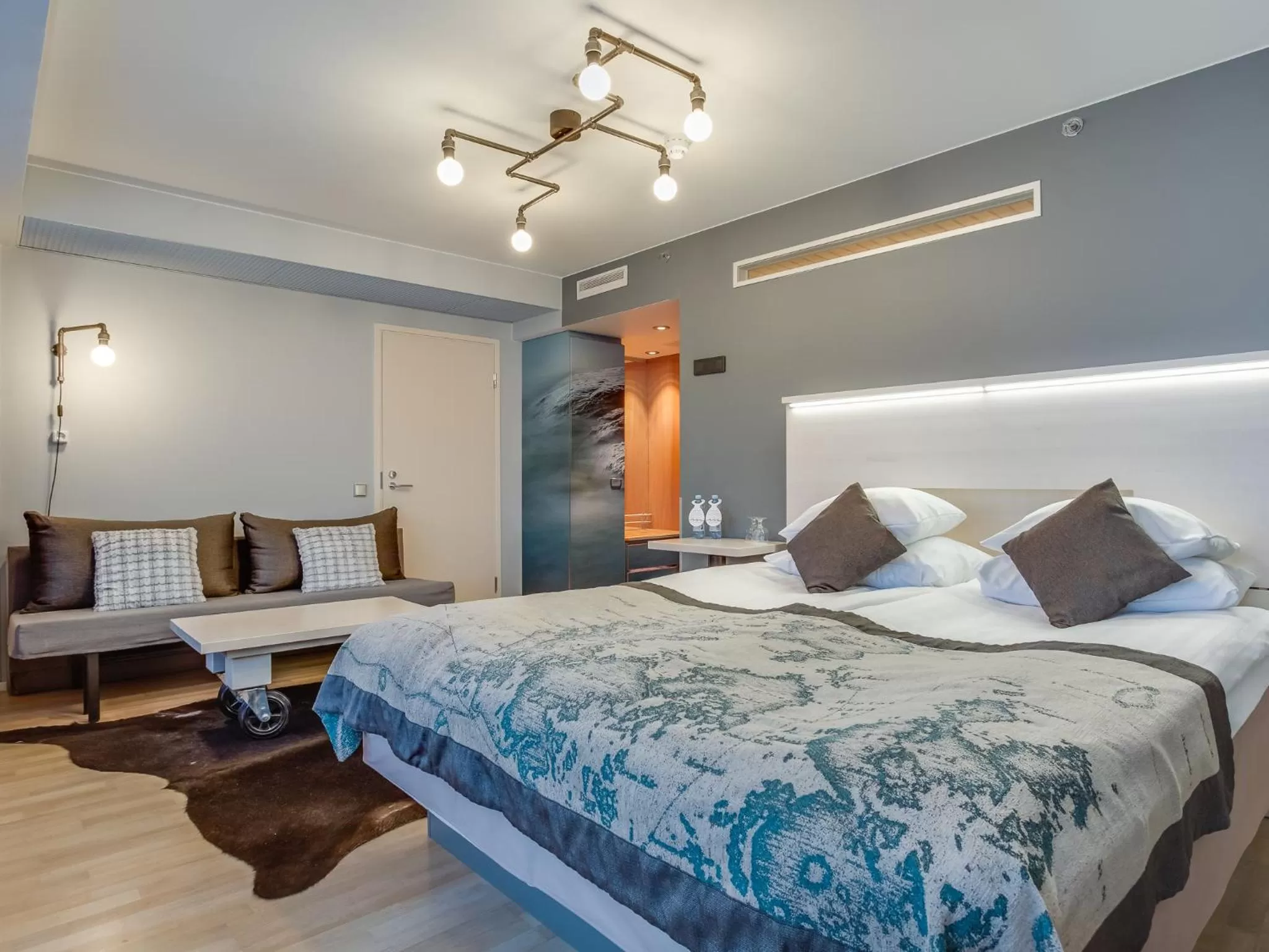 Bed in Original Sokos Hotel Vaakuna Vaasa