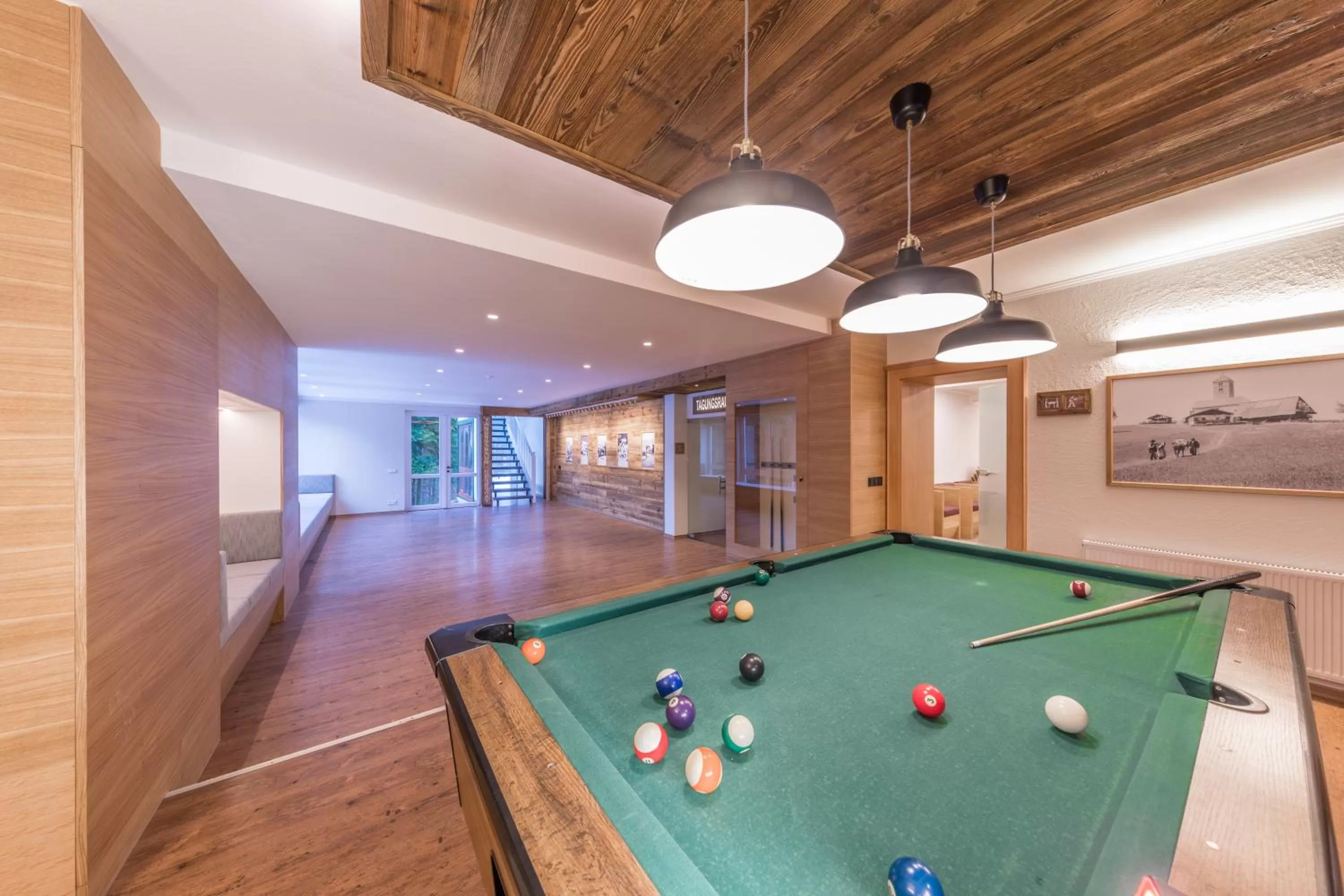 Billiard in MONDI Resort und Chalet Oberstaufen