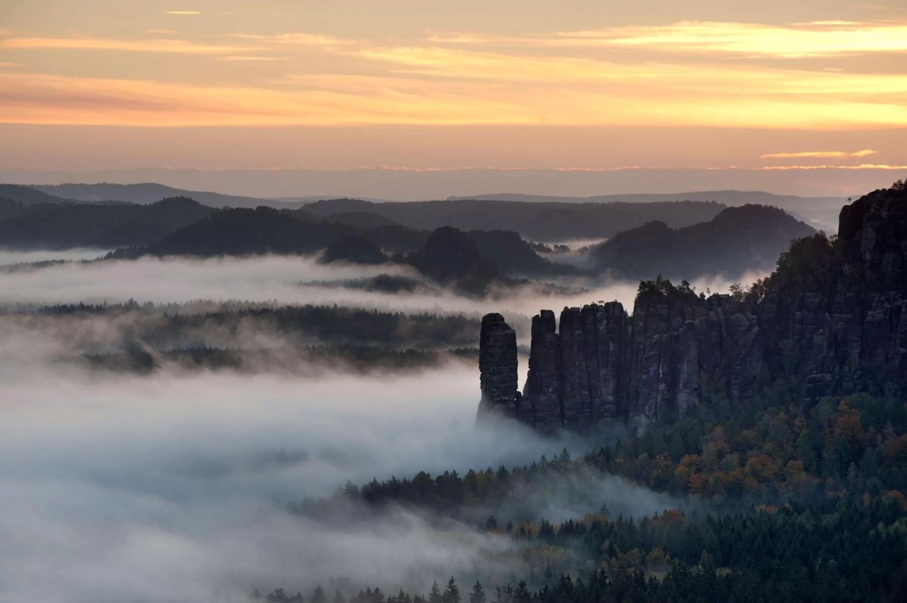 Natural landscape in QUARTIER 5 Hotel & Restaurant, Sächsische Schweiz