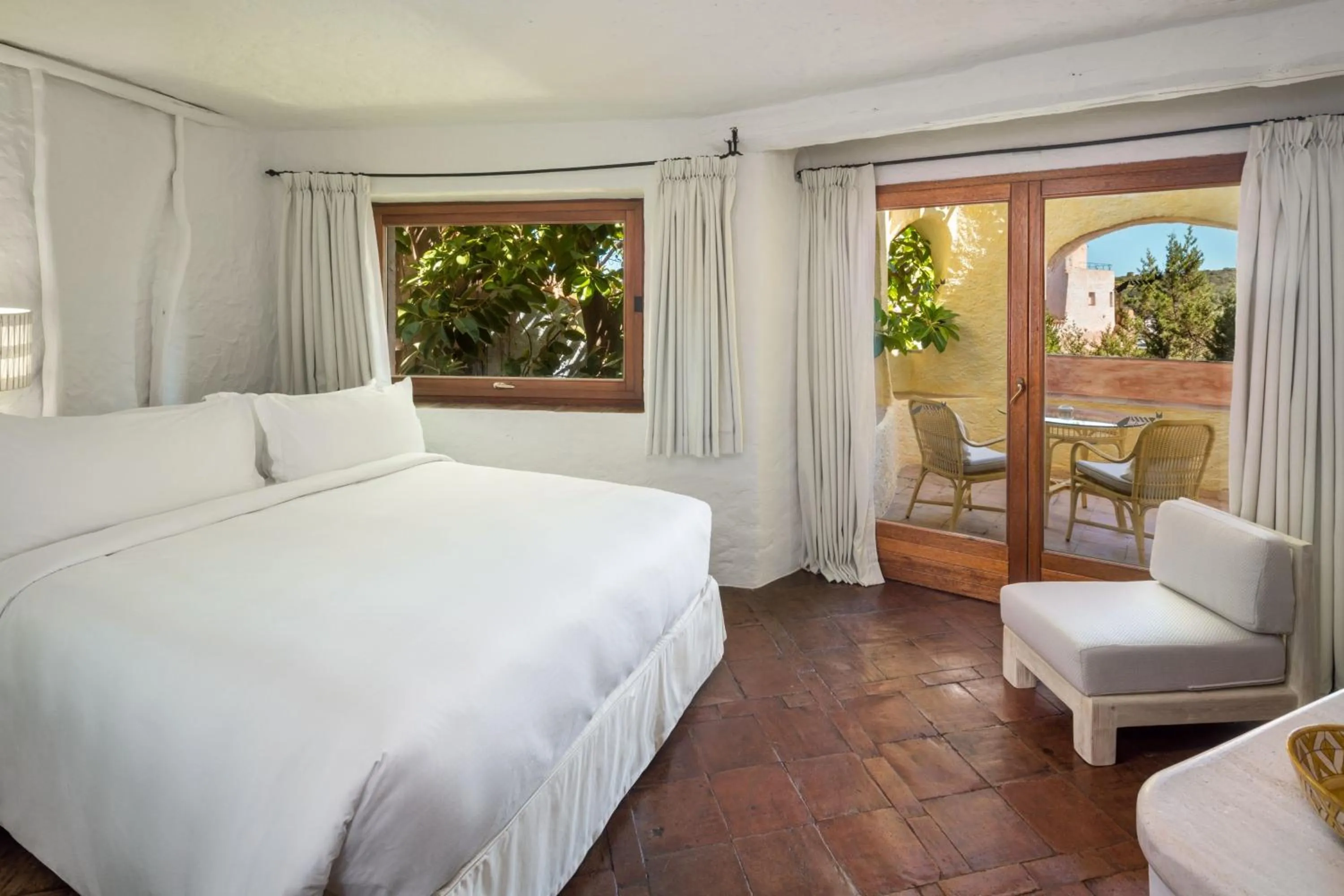 Photo of the whole room, Bed in Hotel Cala di Volpe, a Luxury Collection Hotel, Costa Smeralda