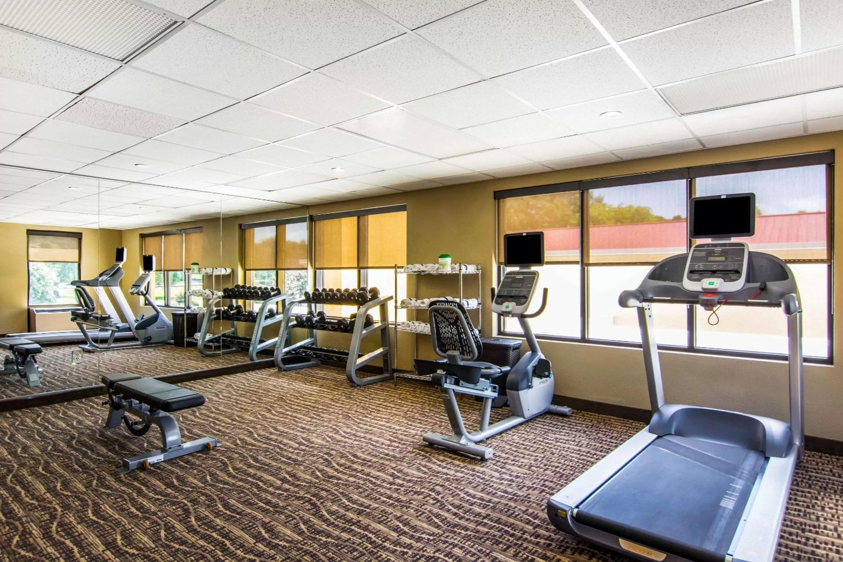 Fitness centre/facilities in Comfort Inn Newport News-Williamsburg East