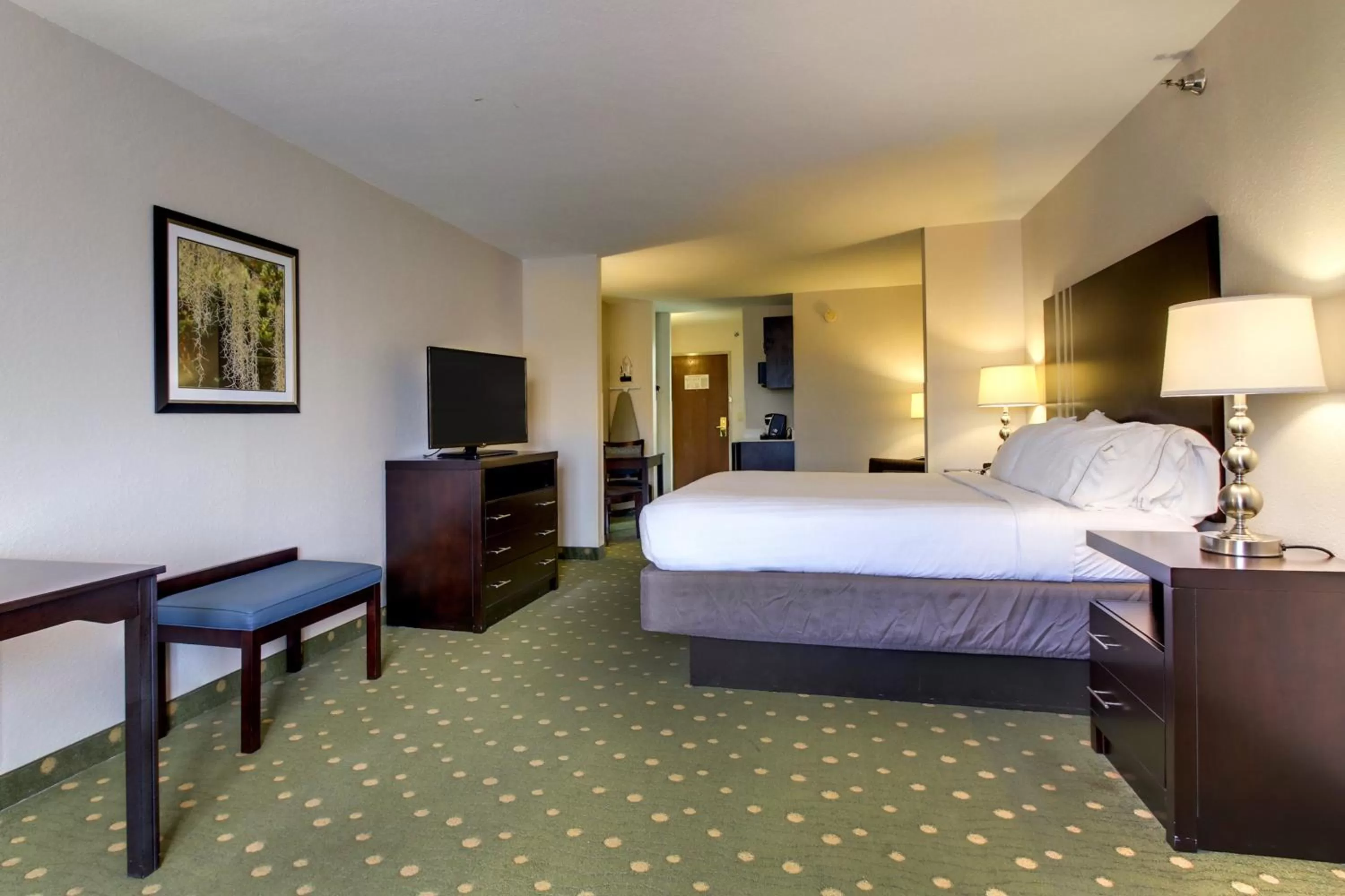 Photo of the whole room, Bed in Holiday Inn Express Hotel & Suites Live Oak by IHG